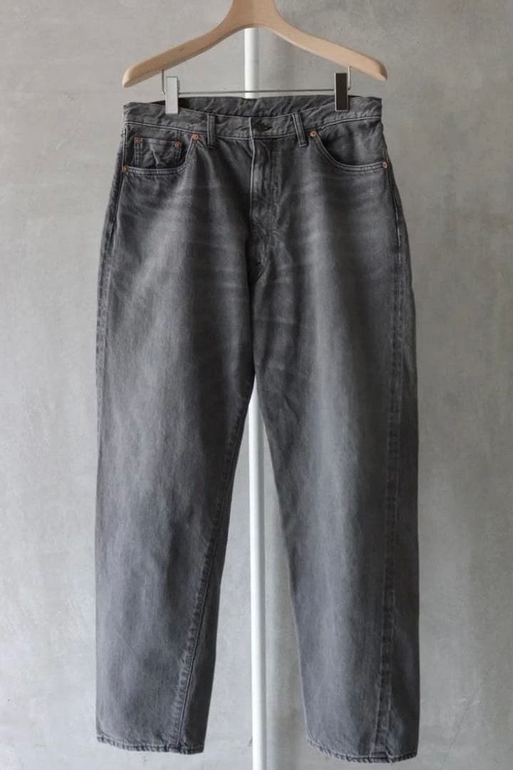 Kaptain Sunshine Kaptain Sunshine 25SS Washed Gray Jeans Size US 32 / EU 48 - 1 Thumbnail