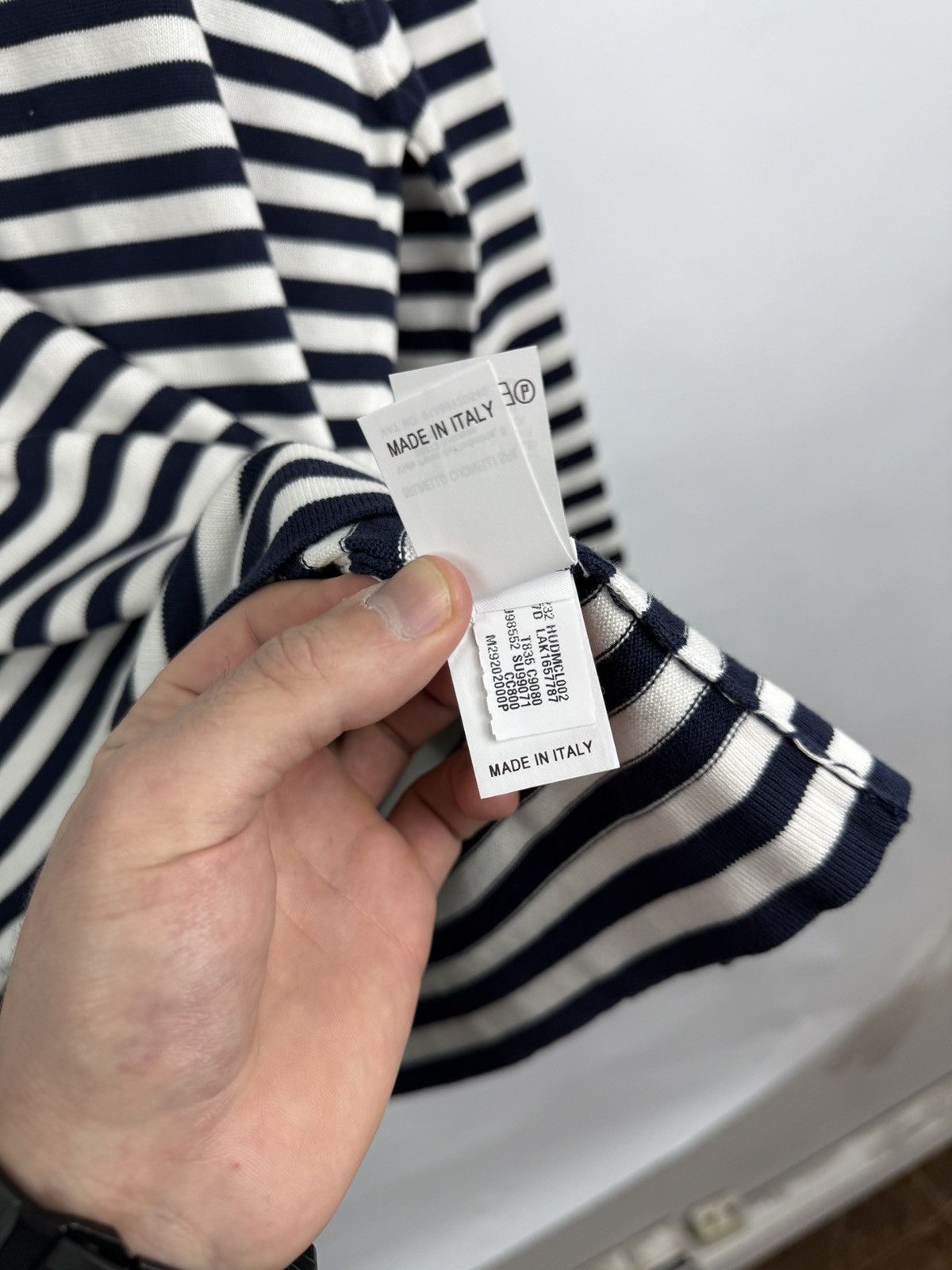Brunello Cucinelli 🇮🇹 Brunello Cucinelli Luxury Striped Sweater Made in Italy Size US L / EU 52-54 / 3 - 11 Thumbnail