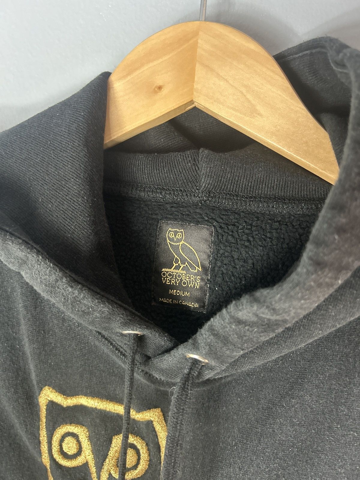 October's Very Own OG Octobers Very Own Embroidered Owl Gold Pullover Hoodie Size US M / EU 48-50 / 2 - 5 Thumbnail