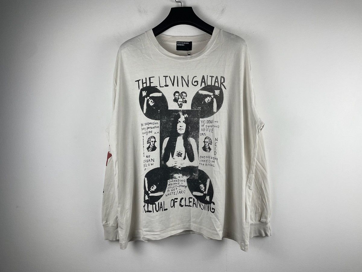 Enfants Riches Deprimes Enfants Riches Deprimes 25SS Living Altar Long-Sleeves Tee Size US L / EU 52-54 / 3 - 6 Thumbnail