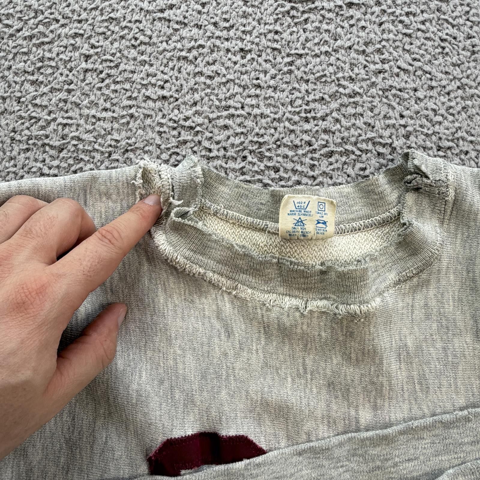 Champion Vintage 80s Champion Reverse Weave SJU St Johns Sweatshirt Size US M / EU 48-50 / 2 - 7 Thumbnail