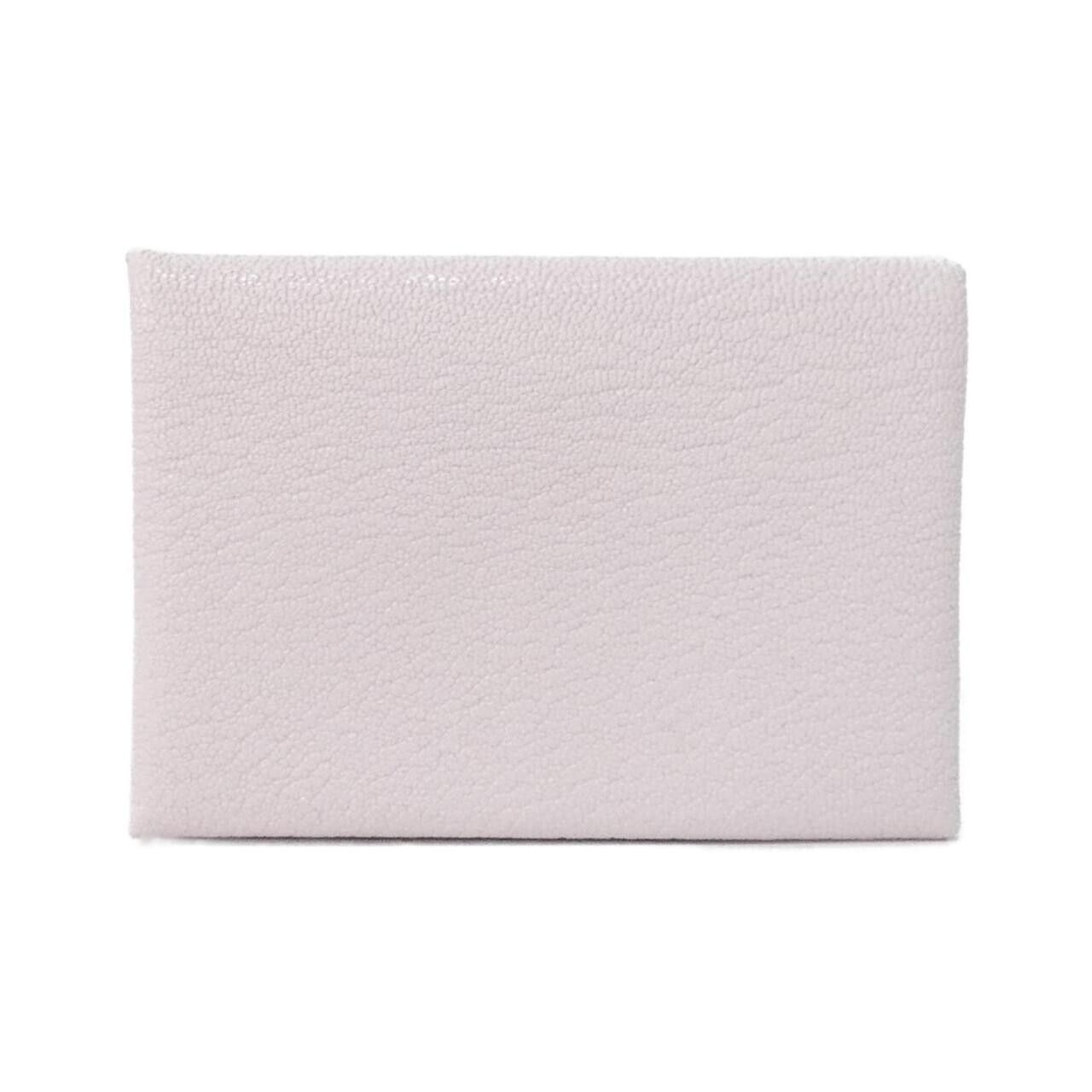 Hermes Hermes Hermès Calvi Duo Chevre Coin Case Leather Coin Case DUTY FREE for USA Size ONE SIZE - 1 Thumbnail