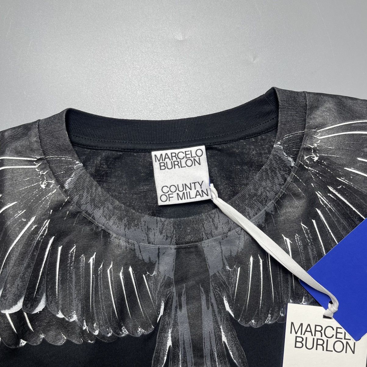 Marcelo Burlon MARCELO BURLON COUNTY OF MILAN ICON WINGS BASIC T-SHIRT Size US XL / EU 56 / 4 - 6 Thumbnail