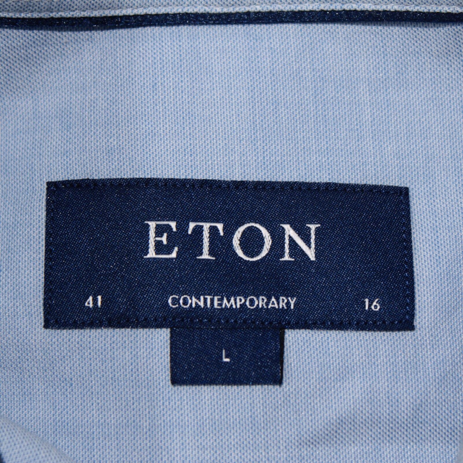 Eton Eton New with tags Shirt Size L US In Blue Size US L / EU 52-54 / 3 - 8 Thumbnail