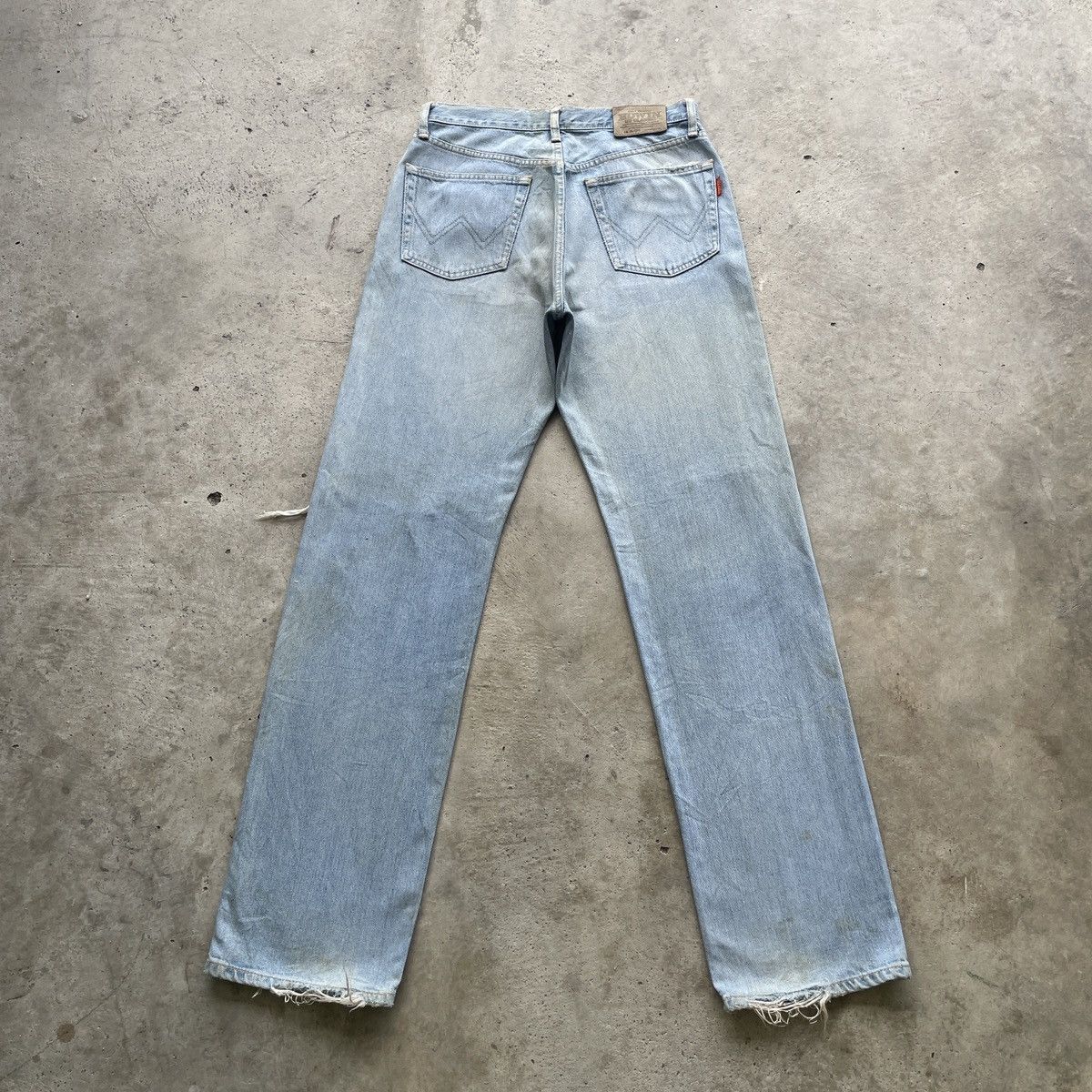 Edwin W30 Vintage Edwin Jeans Ripped Faded Distressed Denim Pants Size US 30 / EU 46 - 11 Thumbnail