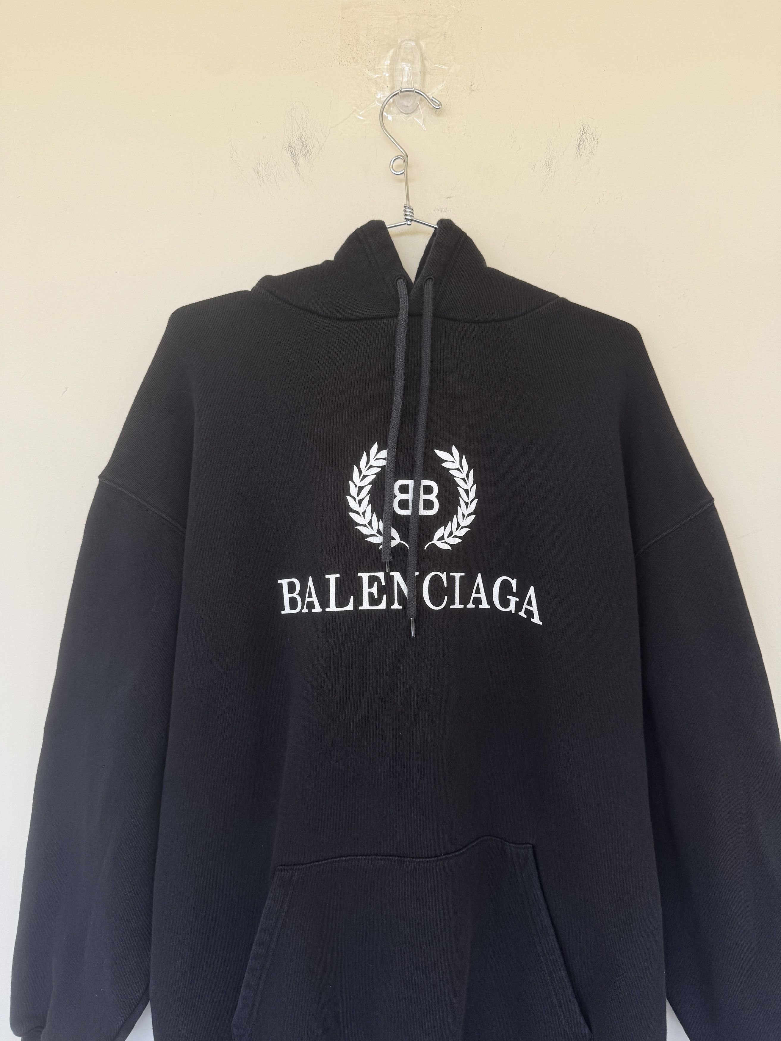 Balenciaga Balenciaga BB Logo Hoodie Size US L / EU 52-54 / 3 - 3 Thumbnail