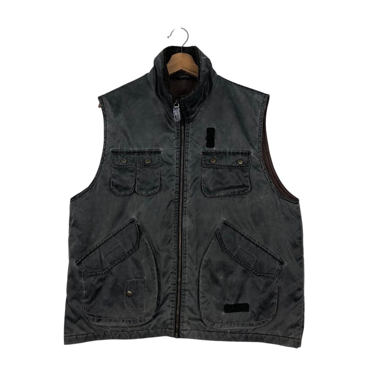 Japanese Brand Varoz Heavy Utility Vest – Rare Archive Workwear Piece Size US L / EU 52-54 / 3 - 2 Thumbnail