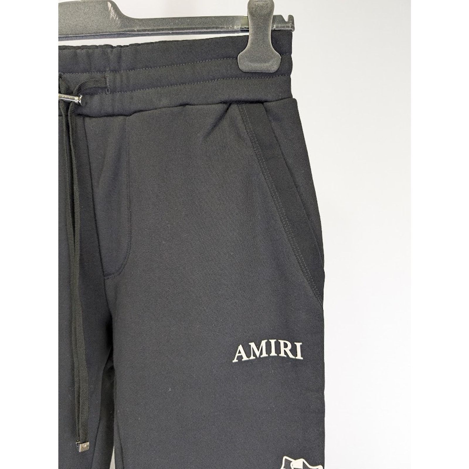 Amiri o1rshd1 Checkered Bones Sweatpants in Black Size US 36 / EU 52 - 10 Thumbnail