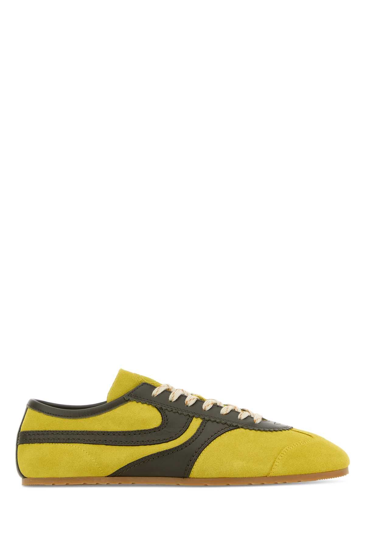 Dries Van Noten Two-Tone Suede Sneakers Size US 8 / EU 41 - 1 Thumbnail