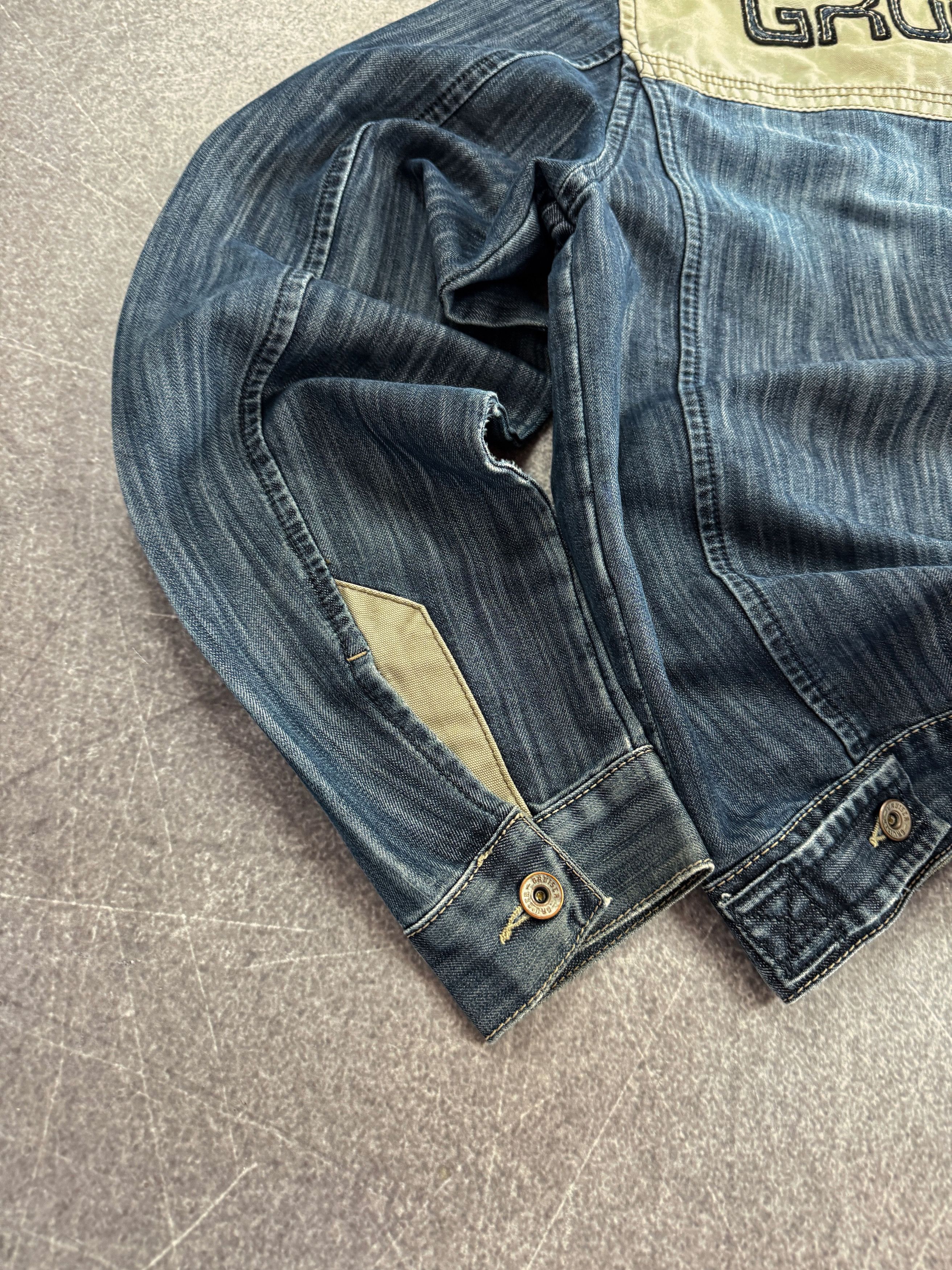 Other VTG Avant Garde Rick Owens Style Washed Jeans Jacket 90s Size US M / EU 48-50 / 2 - 6 Thumbnail