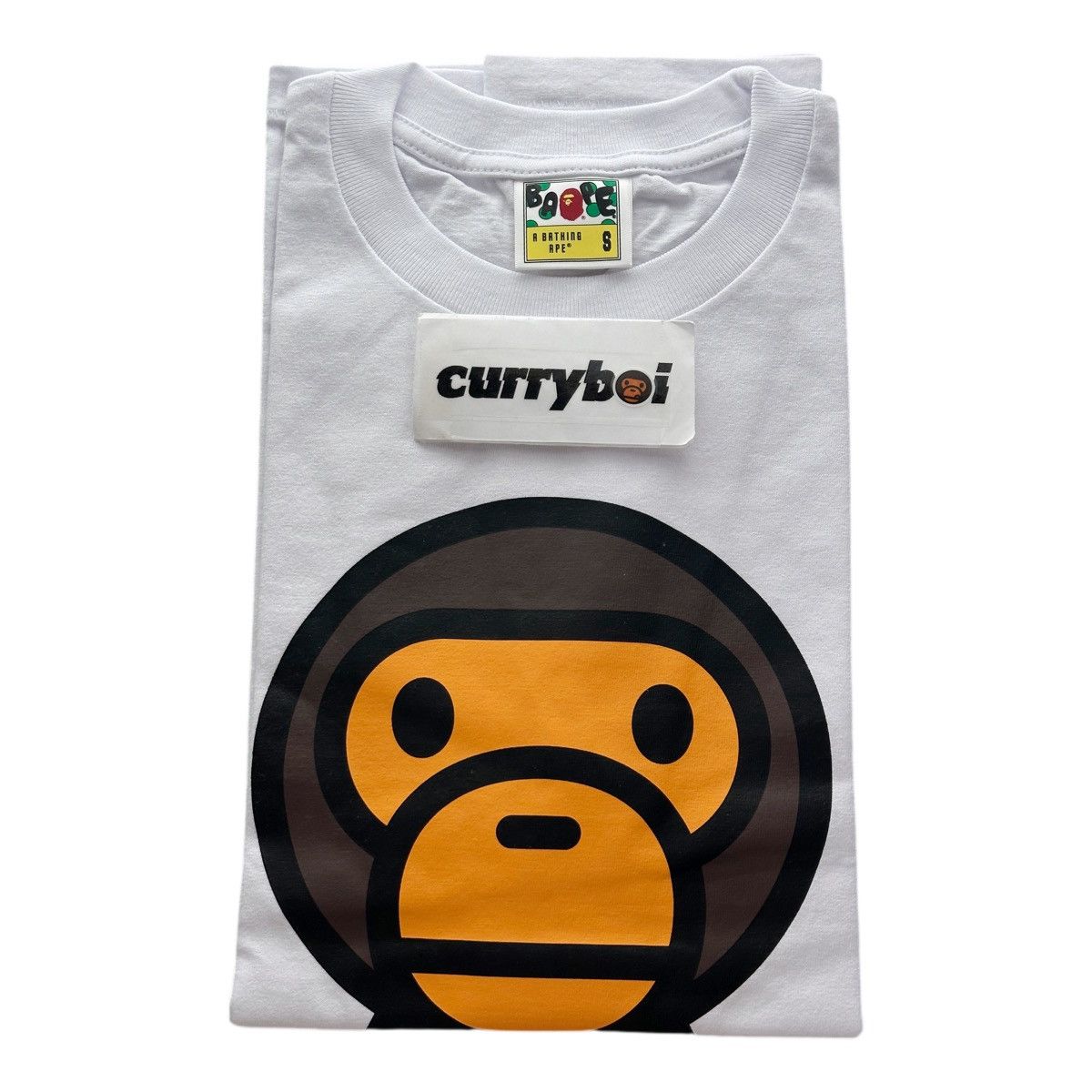 Bape BAPE Big Baby Milo Tee White Size US S / EU 44-46 / 1 - 3 Thumbnail
