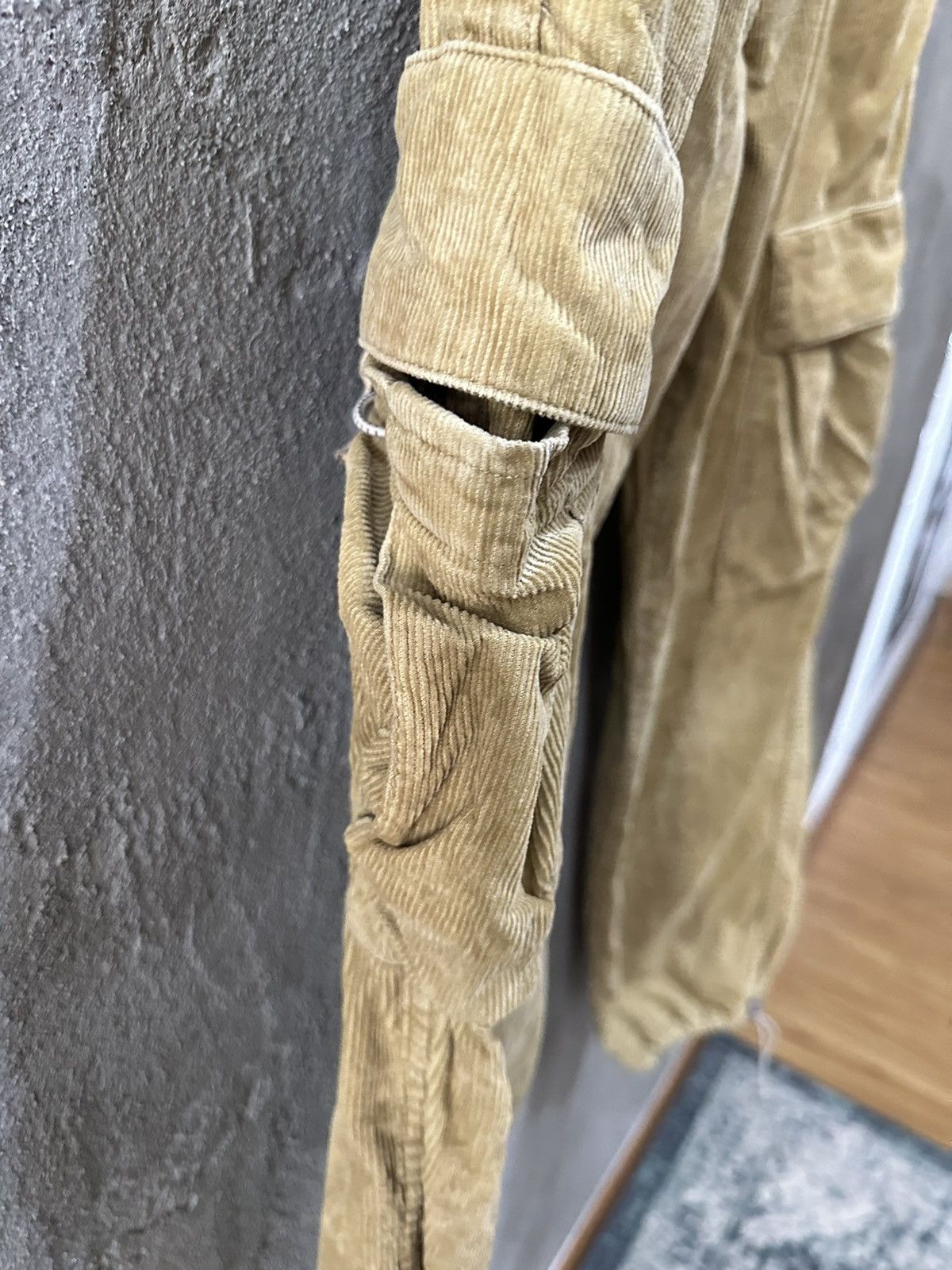 Stussy 1990-Stüssy 3D Cargos Made in China Corduroys Cargo Pant Size US 29 - 14 Thumbnail
