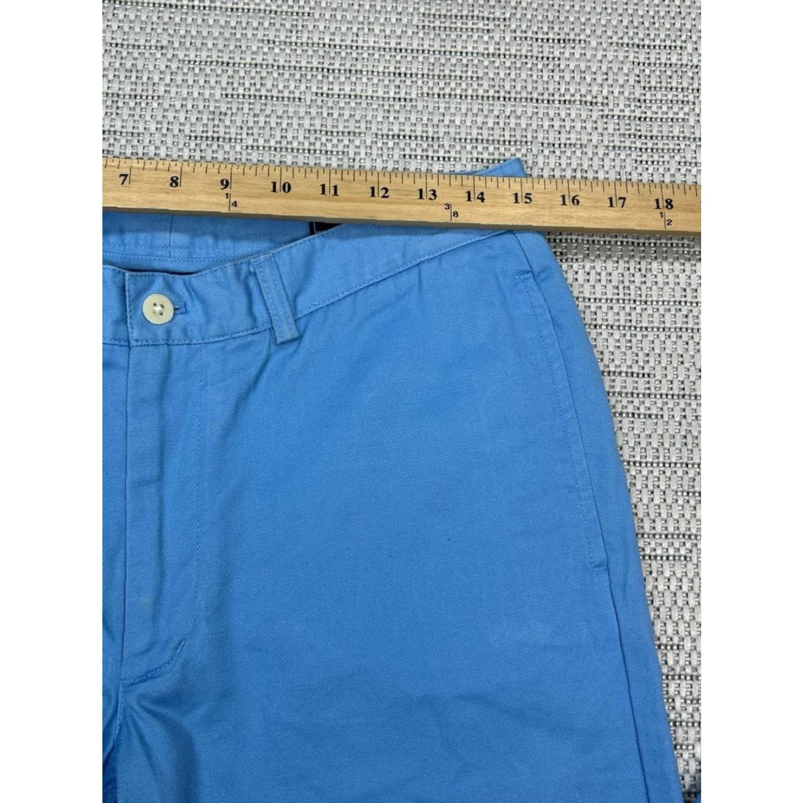 Vineyard Vines Vineyard Vines Slim Fit Club Pants Mens 32x30 Blue Cotton Twill Straight Leg Pants Size US 32 / EU 48 - 7 Thumbnail