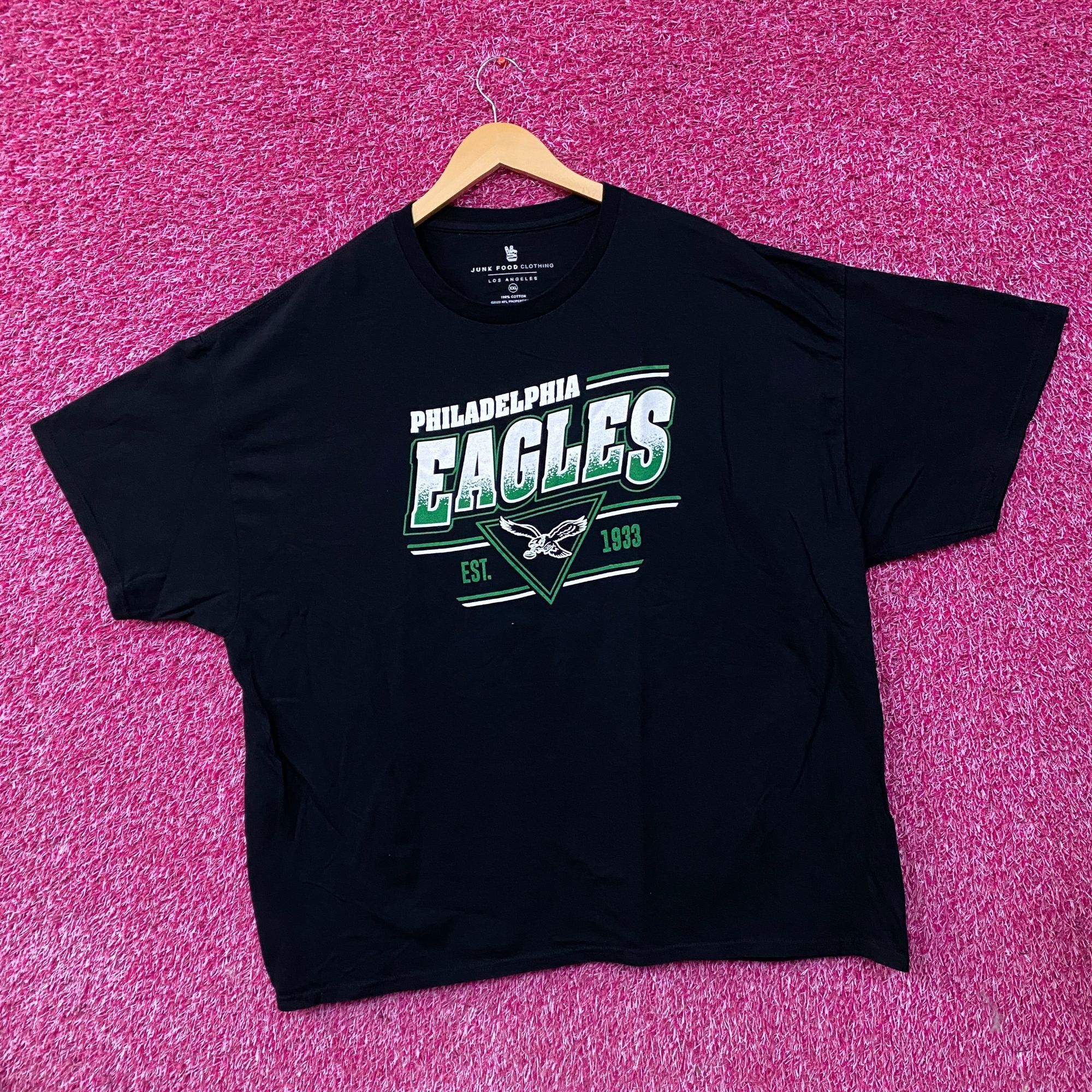 Junk Food NFL Junk Food Philadelphia Eagles Black Tshirt size 2XL Size US XXL / EU 58 / 5 - 3 Thumbnail