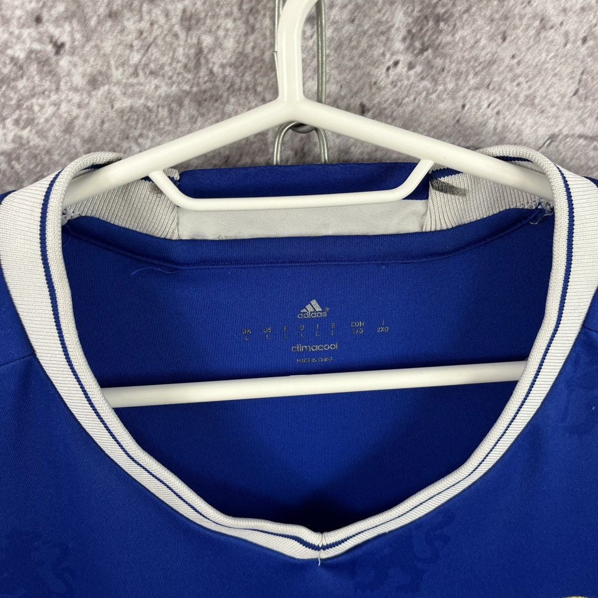 Adidas × Chelsea Soccer Adidas Chelsea 2016/2017 Home Soccer Jersey Size L Size US L / EU 52-54 / 3 - 10 Thumbnail