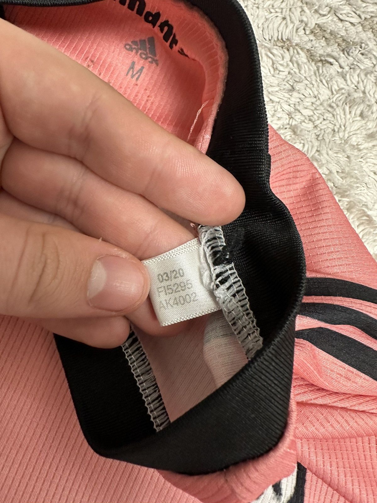 Adidas Adidas Juventus Human Race jersey pink size M hype blockcore Size US S / EU 44-46 / 1 - 6 Thumbnail