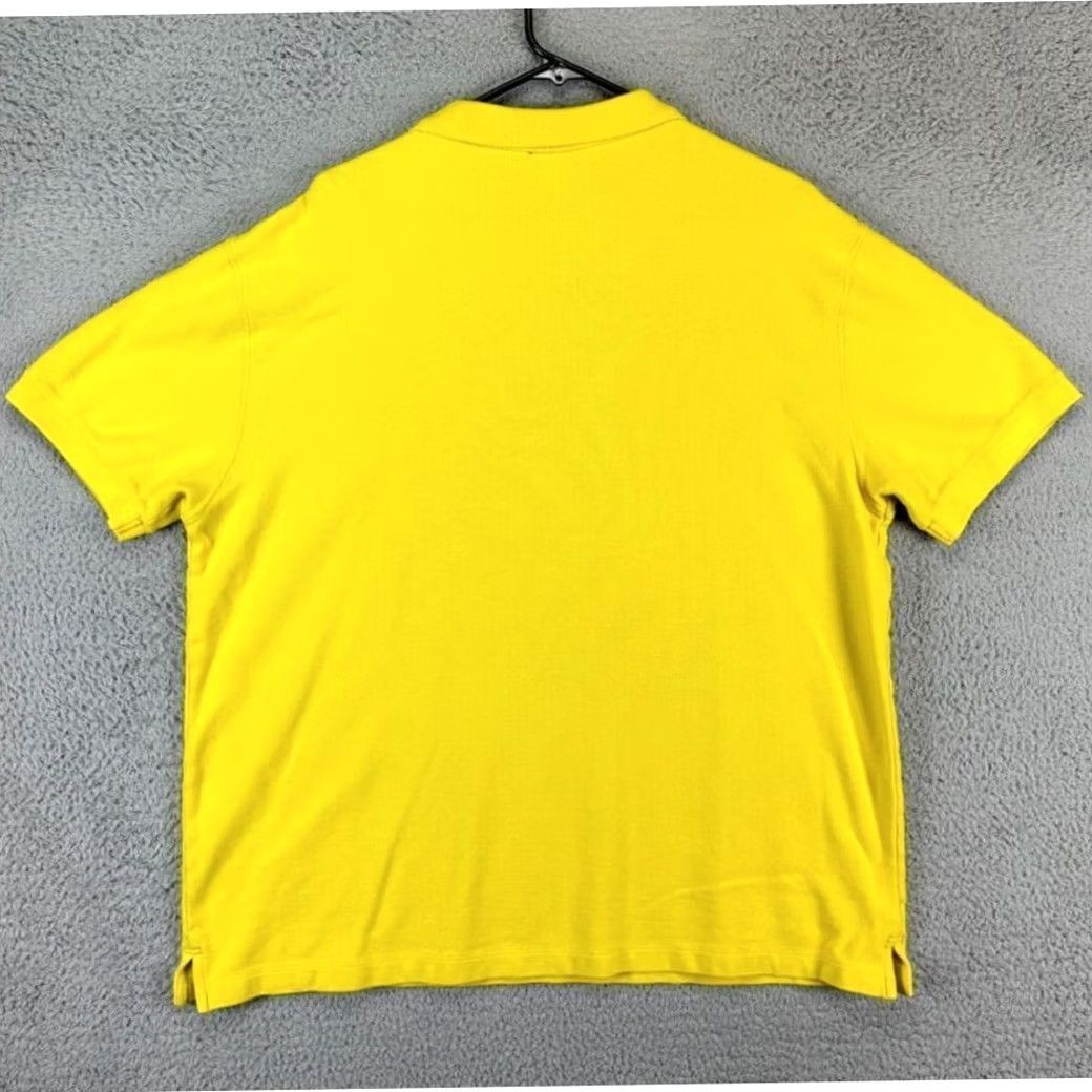 Patagonia Patagonia Polo Shirt Mens XL Yellow 100% Organic Cotton Rugby Casual Logo Short Sleeve Size US XL / EU 56 / 4 - 2 Thumbnail
