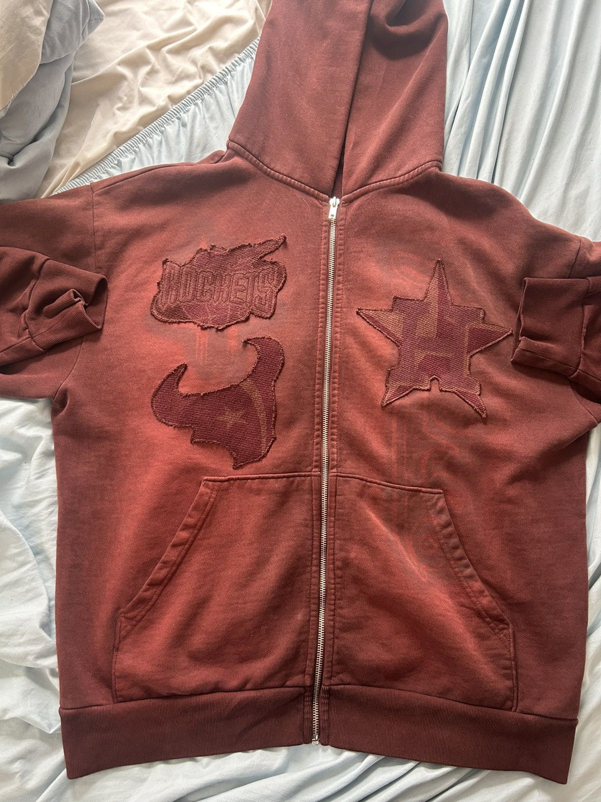 Travis Scott Travis Scott Fanatics Fest Exclusive HOU Teams hoodie red Size US L / EU 52-54 / 3 - 2 Thumbnail