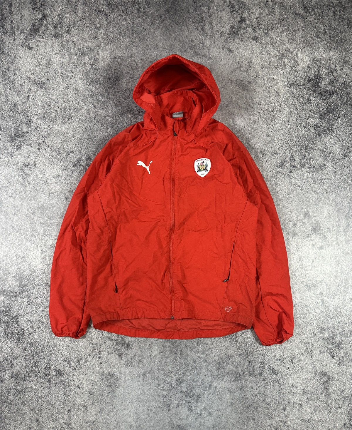 Puma Puam Barnsley FC Jacket Soccer Jersey Rare Streetwear L Size US L / EU 52-54 / 3 - 1 Thumbnail