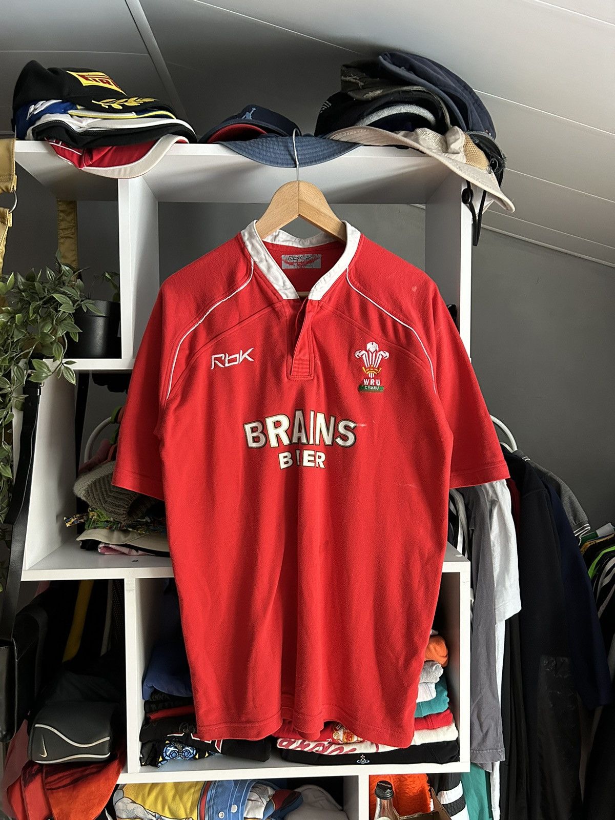 Reebok × Vintage Vintage Wales Rugby Reebok 2002/2004 Jersey shirt Size US M / EU 48-50 / 2 - 1 Thumbnail