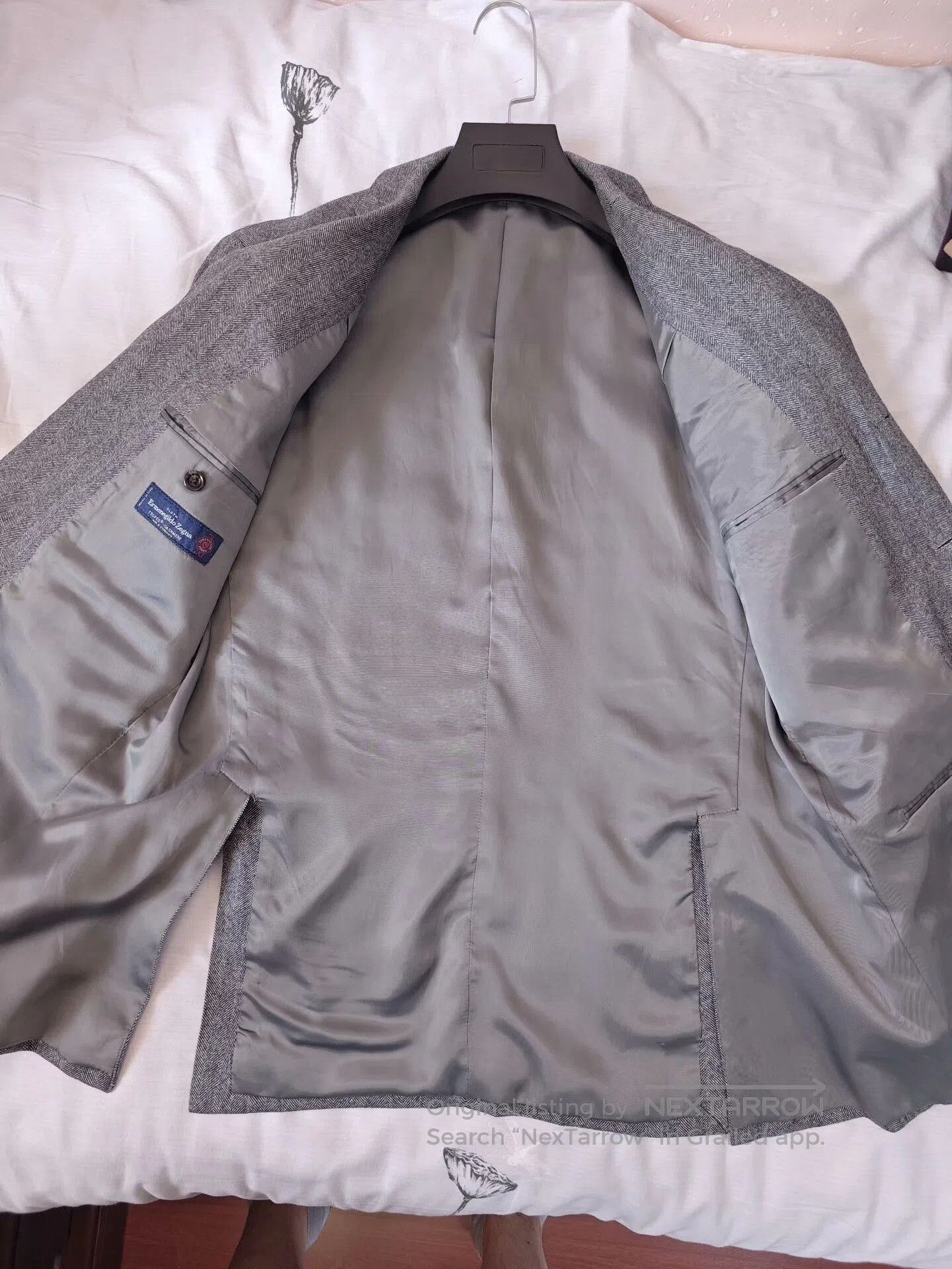 Ermenegildo Zegna Italian Zegna Wool Cashmere Blazer. Size US L / EU 52-54 / 3 - 6 Thumbnail