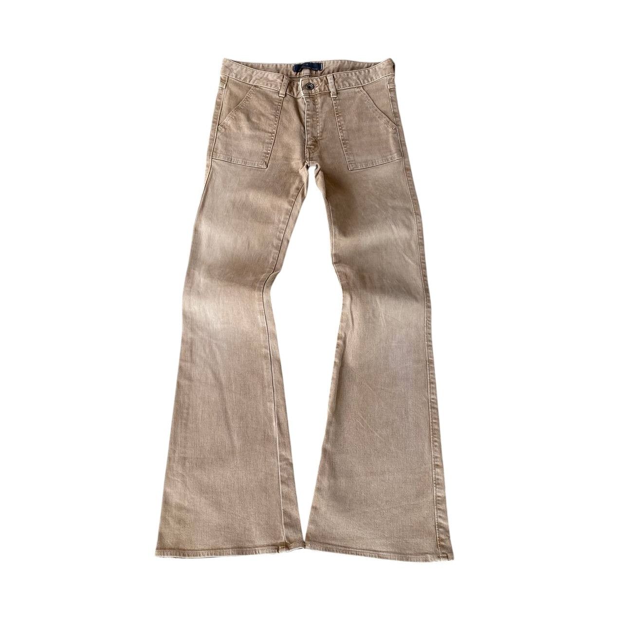 Hysteric Glamour SUPER FLARED JAPAN🎌EDICONSCIOUS PANT LOWRISE SLIM W29X31.5" Size US 29 - 3 Thumbnail