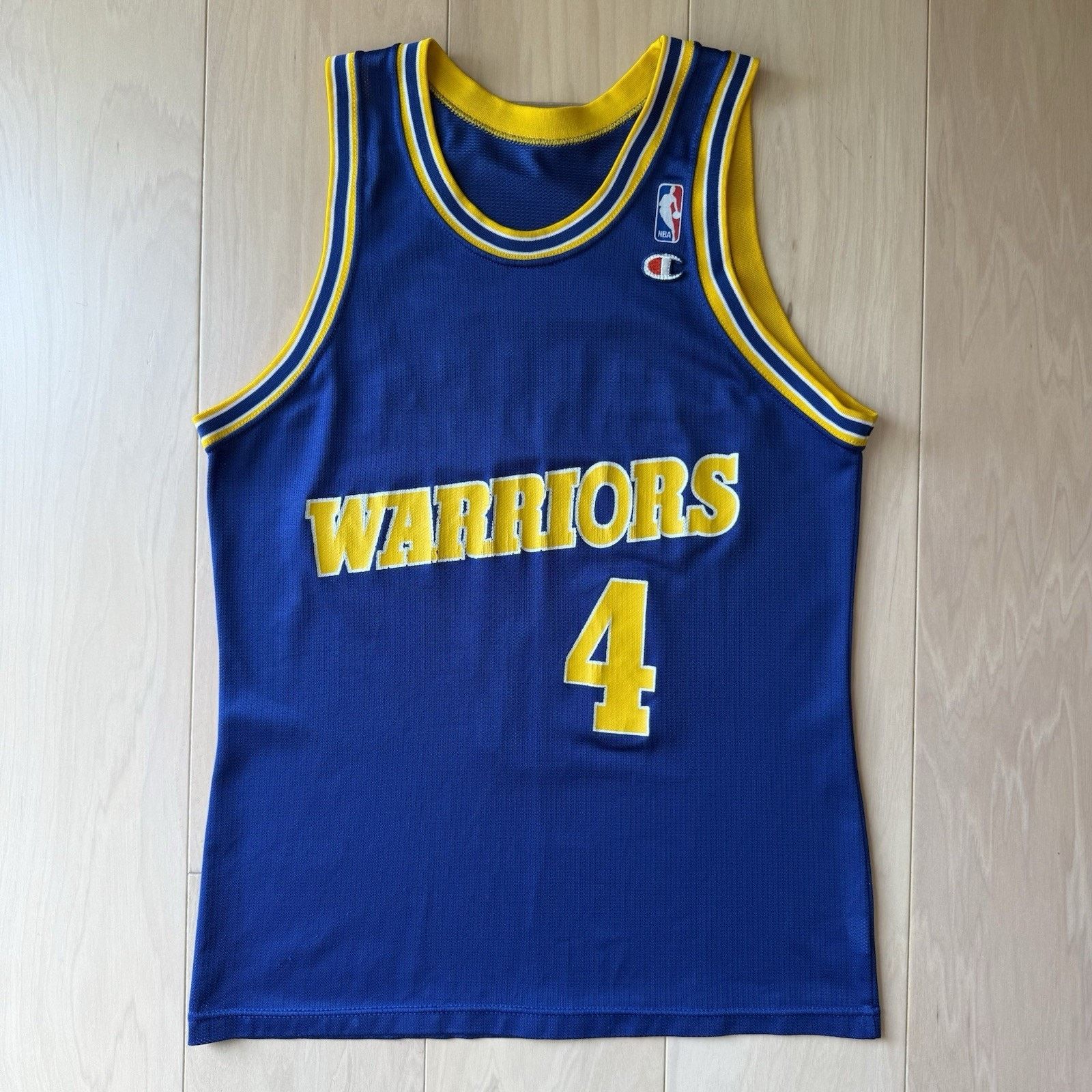 Champion × Vintage Chris Webber Golden State Warriors Jersey Blue 90s Champion Size US M / EU 48-50 / 2 - 2 Thumbnail