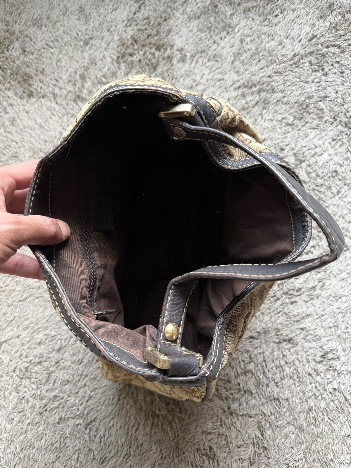Gucci Gucci GG canvas hobo bag Size ONE SIZE - 11 Thumbnail