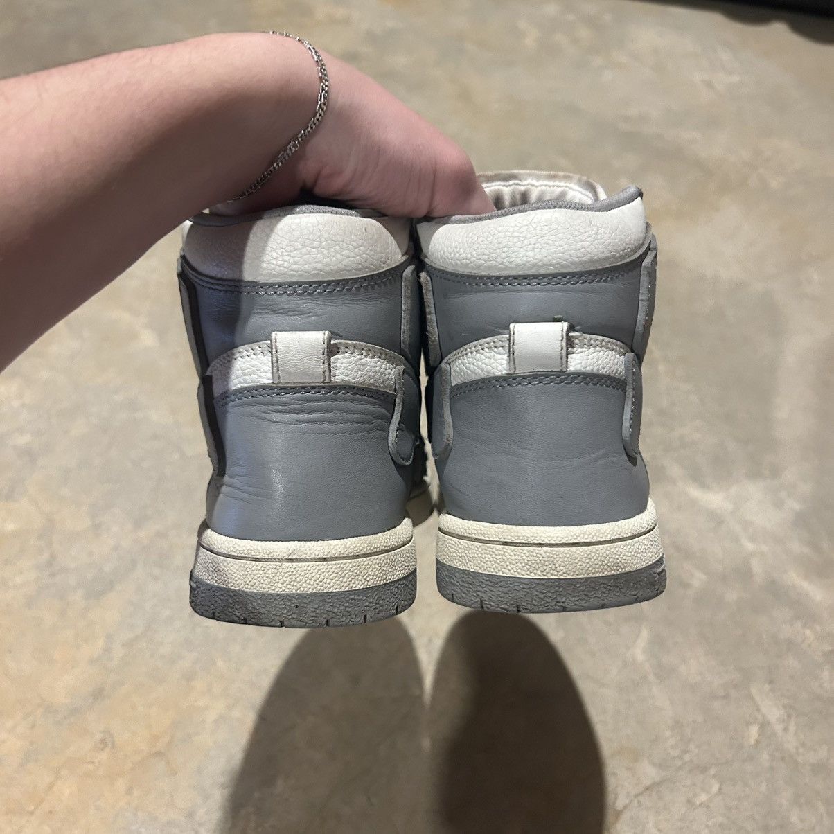 Amiri × Designer Amiri Skel Top Hi Sneakers Grey/White US 7 Size US 7 / EU 40 - 6 Thumbnail