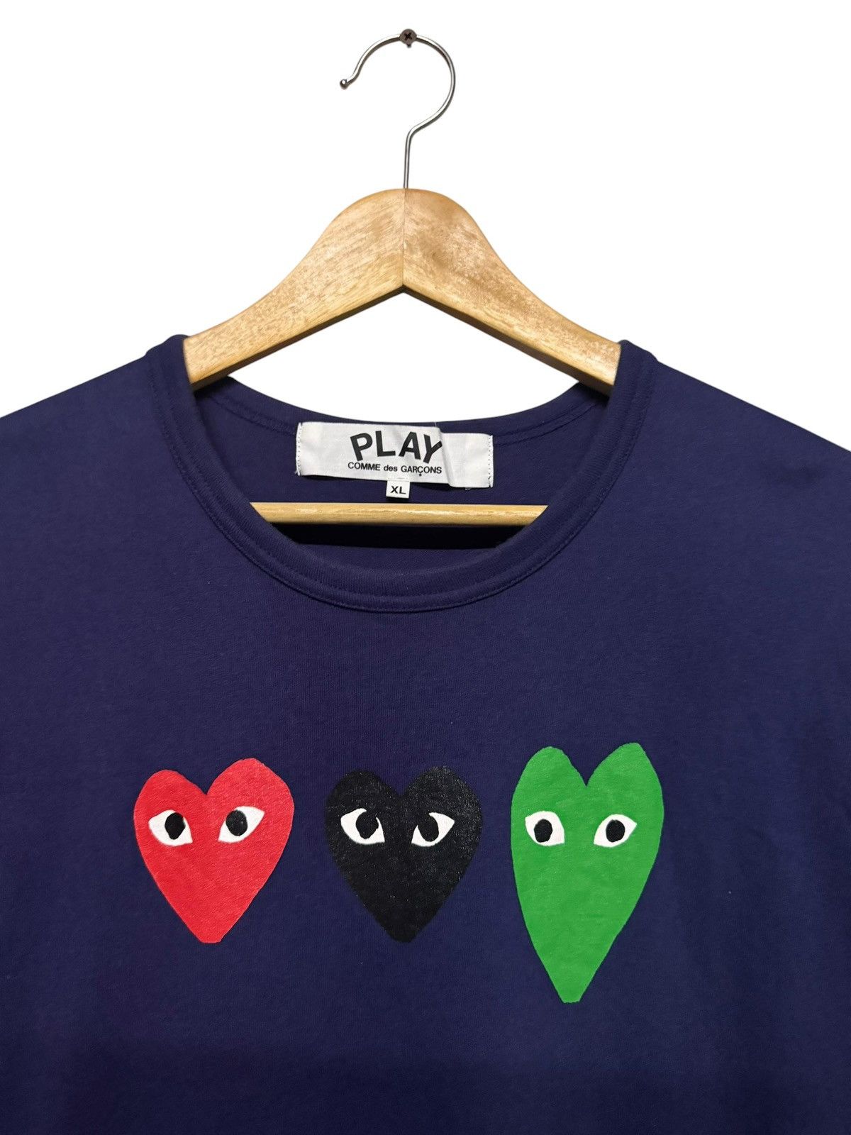 Comme des Garcons PLAY AD2017 Comme Des Garcons Play Tee Size US XL / EU 56 / 4 - 6 Thumbnail