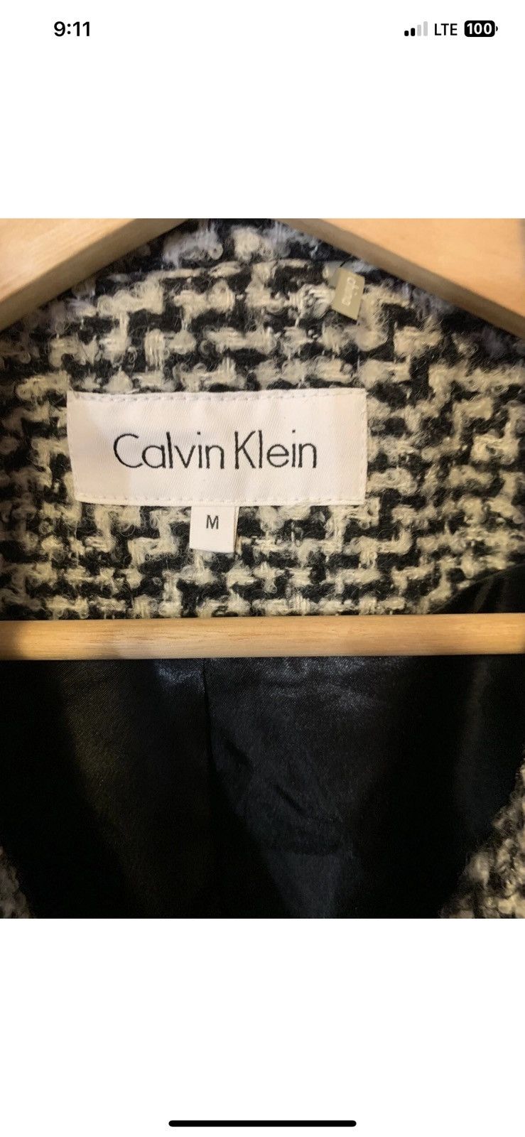 Calvin Klein Calvin klein women’s sz M jacket coat wool Size M / US 6-8 / IT 42-44 - 2 Thumbnail