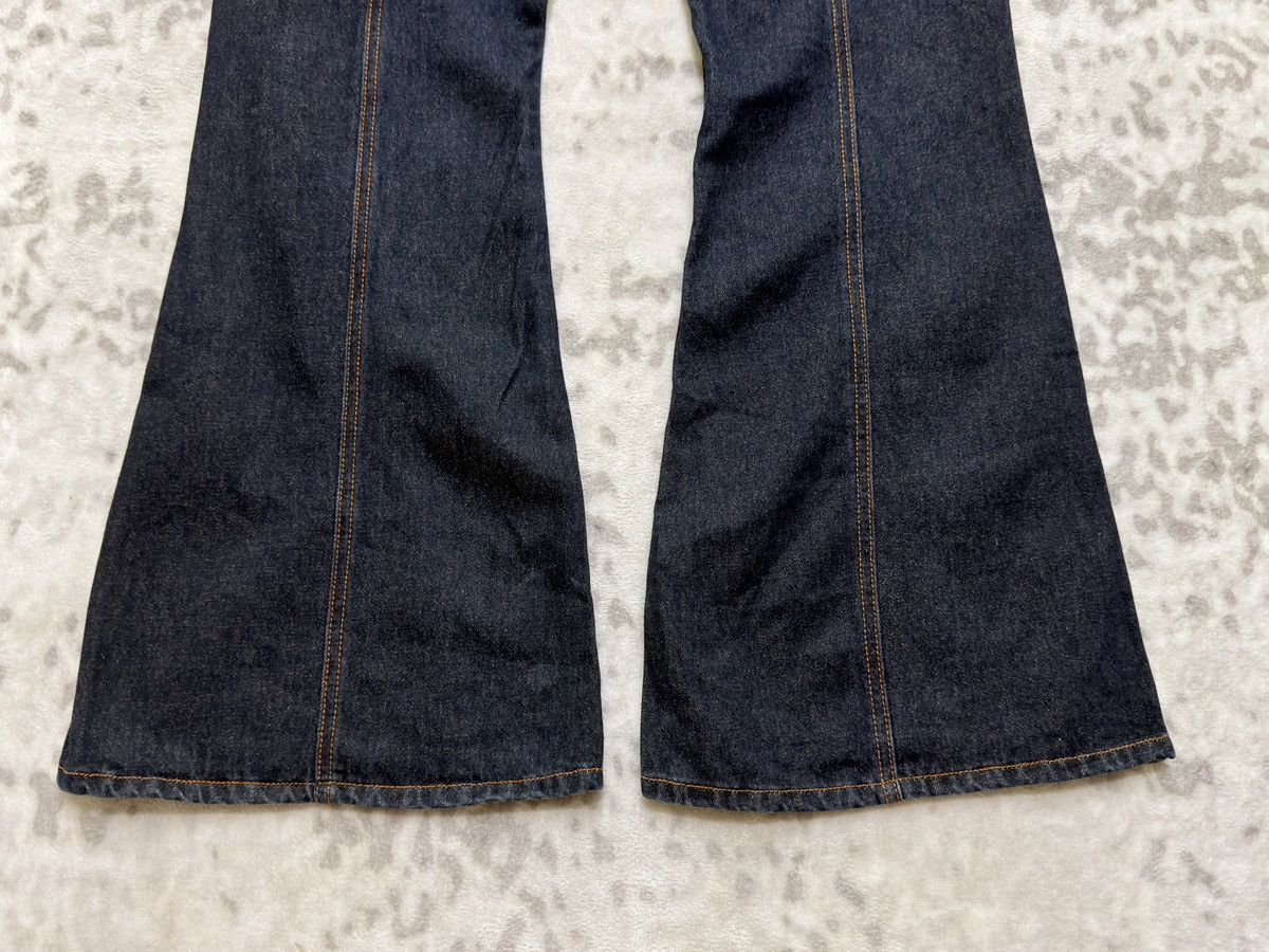 Japanese Brand Vintage Bell Bottom Flare Denim Retro High Waist Button Fly Size US 28 / EU 44 - 13 Thumbnail
