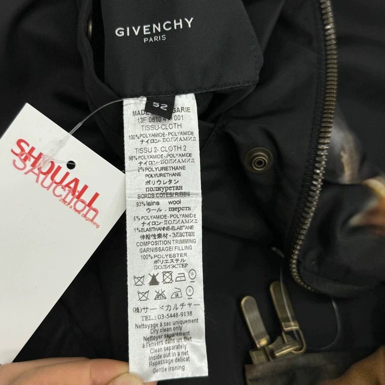 Givenchy Givenchy Sise52 Oil Painting Effect Two-Sided Pilot Jacket Size US M / EU 48-50 / 2 - 6 Thumbnail