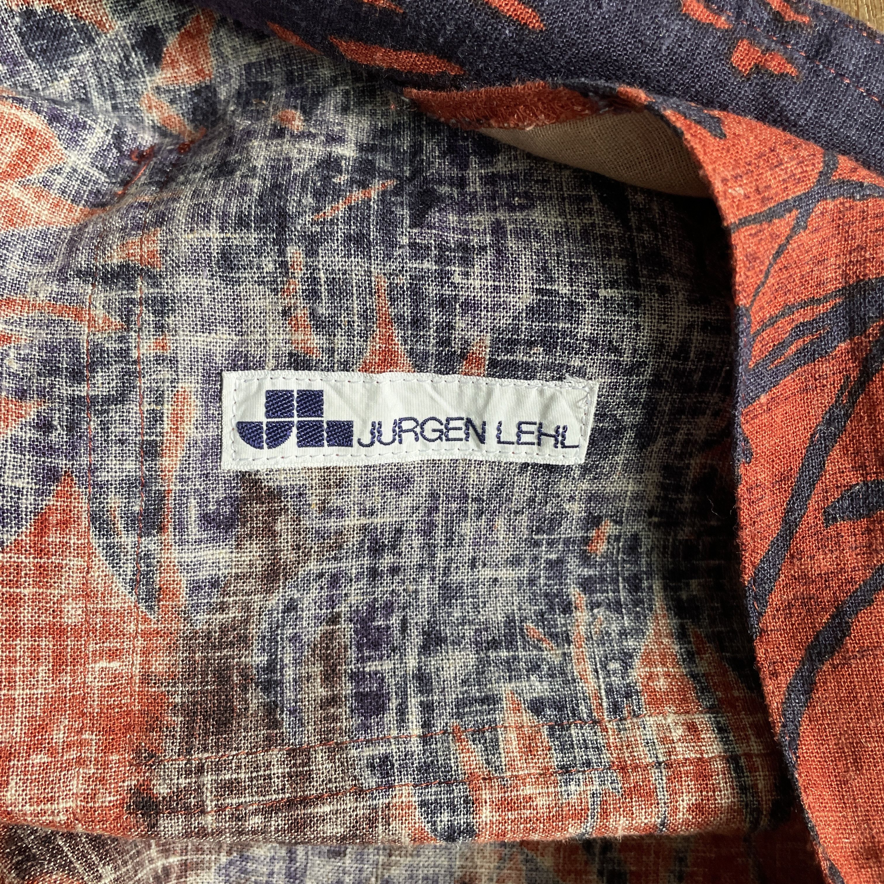 Other JURGEN LEHL Vintage Rayon Shirt Size US M / EU 48-50 / 2 - 3 Thumbnail