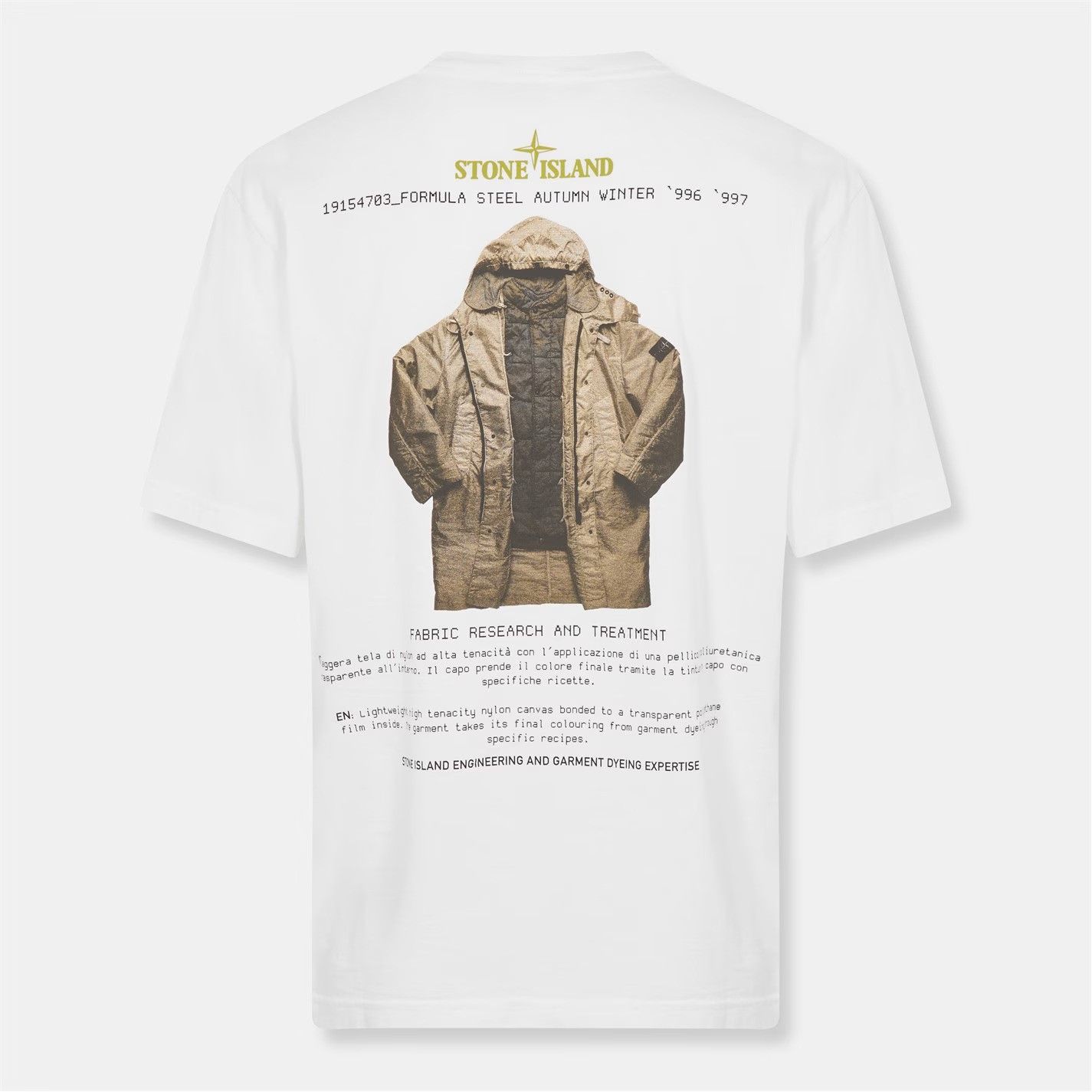 Stone Island o1g2r1mq0526 Oversized T-Shirt in White Size US S / EU 44-46 / 1 - 2 Thumbnail