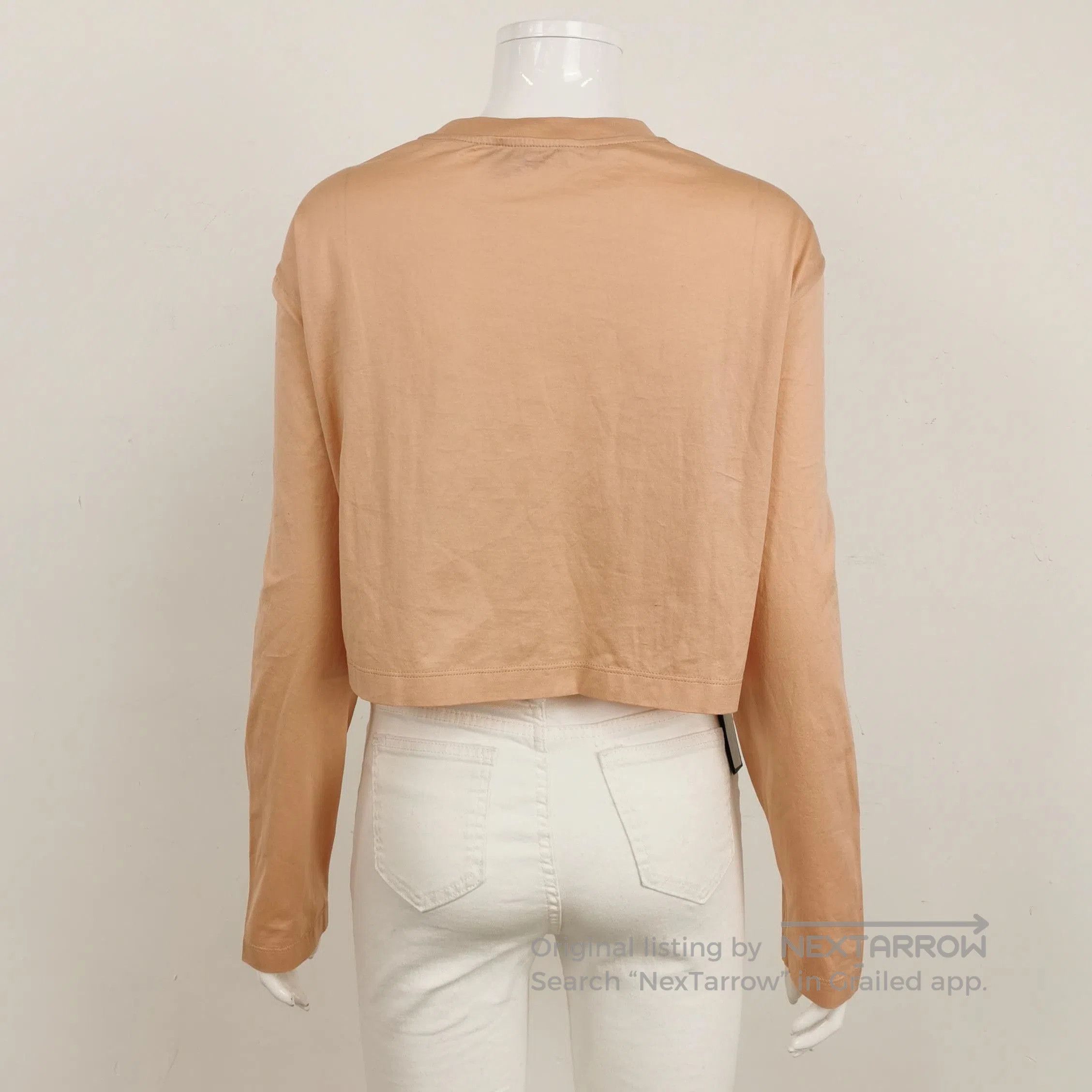 Prada Prada Cropped Long Sleeve T. Size M / US 6-8 / IT 42-44 - 2 Thumbnail