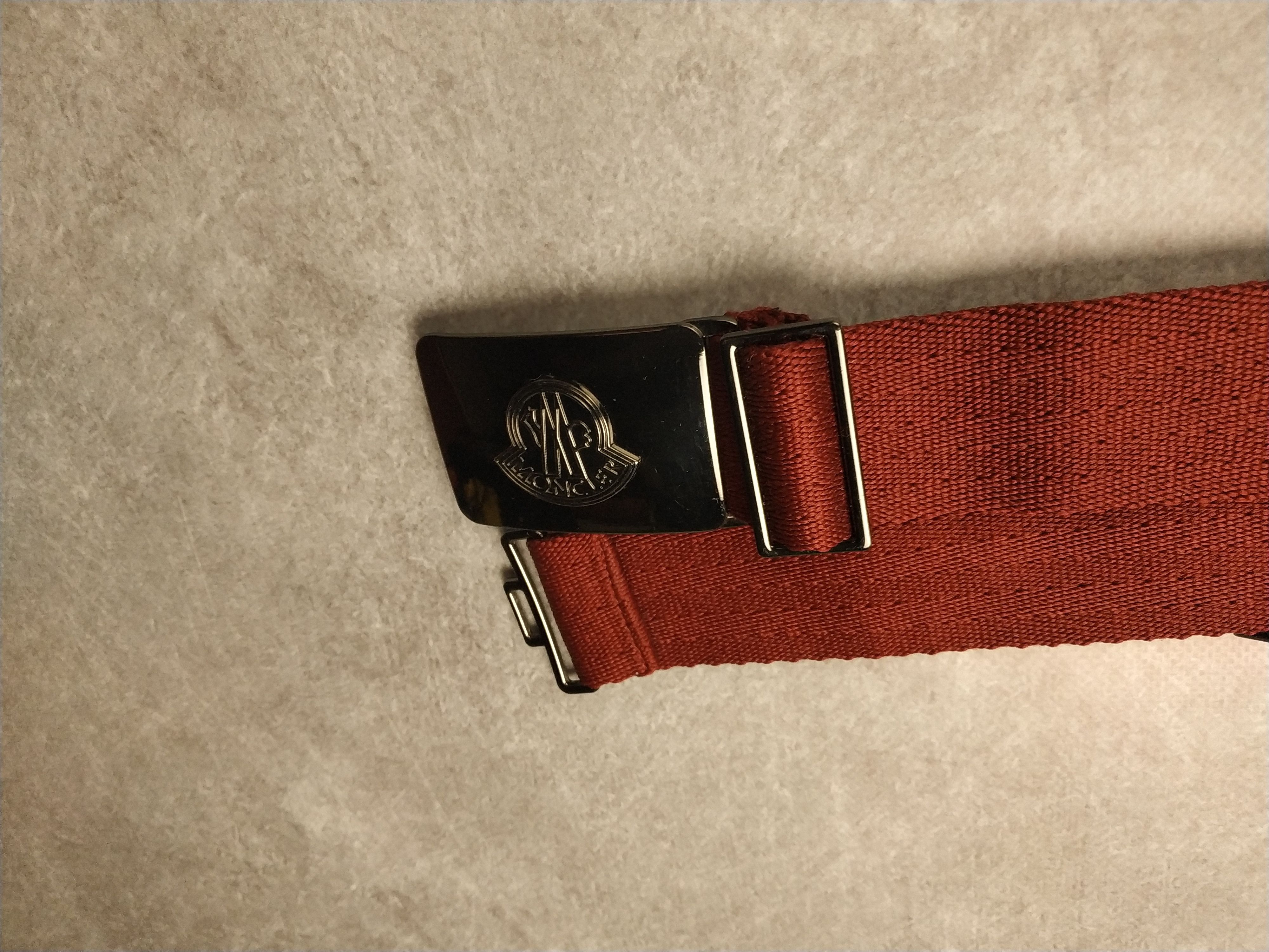 Moncler Moncler belt red Size ONE SIZE - 2 Thumbnail