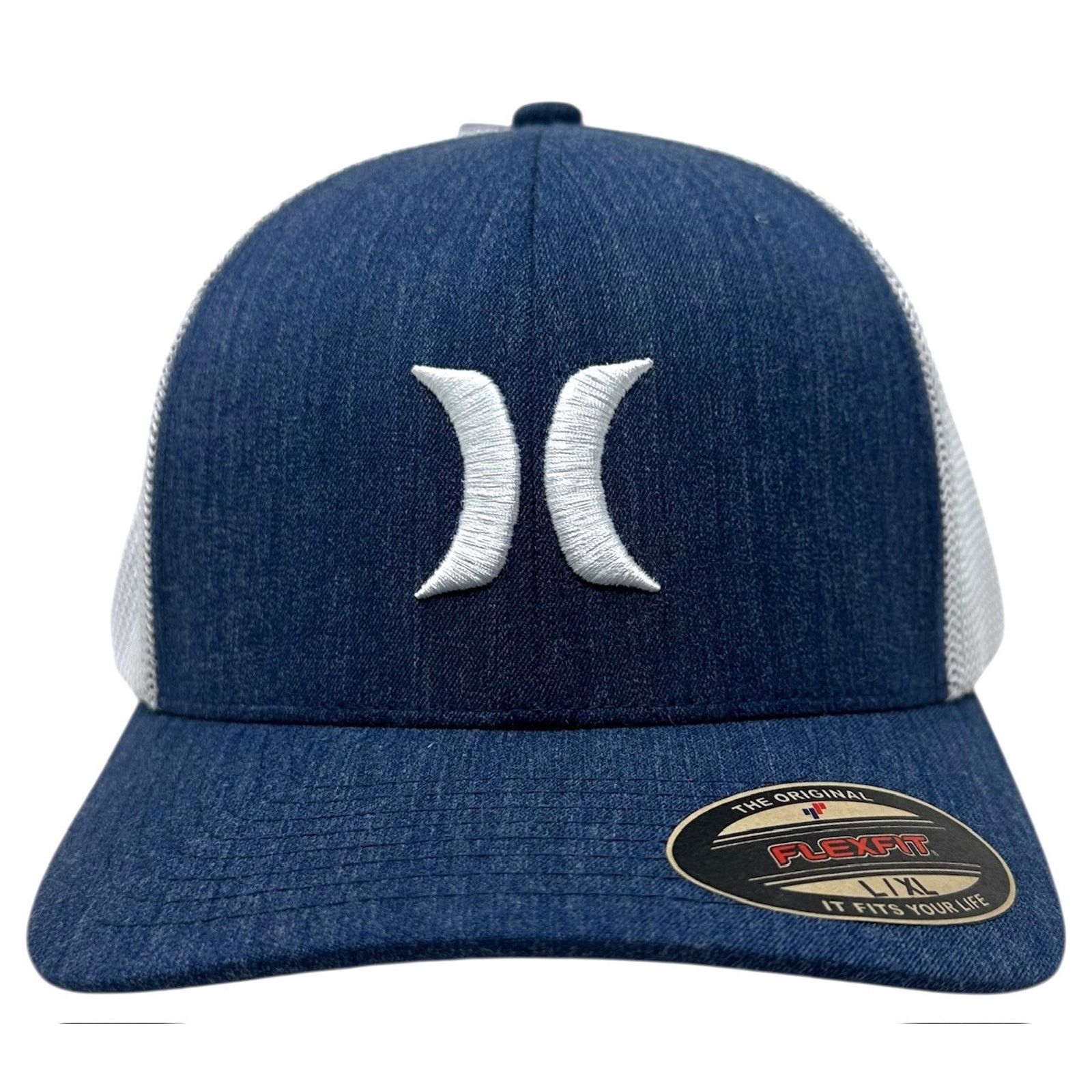 Hurley Hurley Hat Icon Textures Stretch Flex Fit Mesh Trucker Cap Size ONE SIZE - 2 Thumbnail
