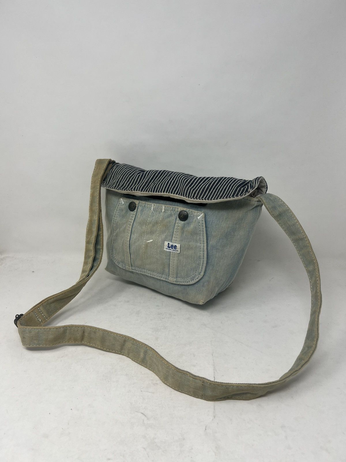 Lee Vintage Lee Union Made Denim Fade Cross body Bag Size ONE SIZE - 2 Thumbnail
