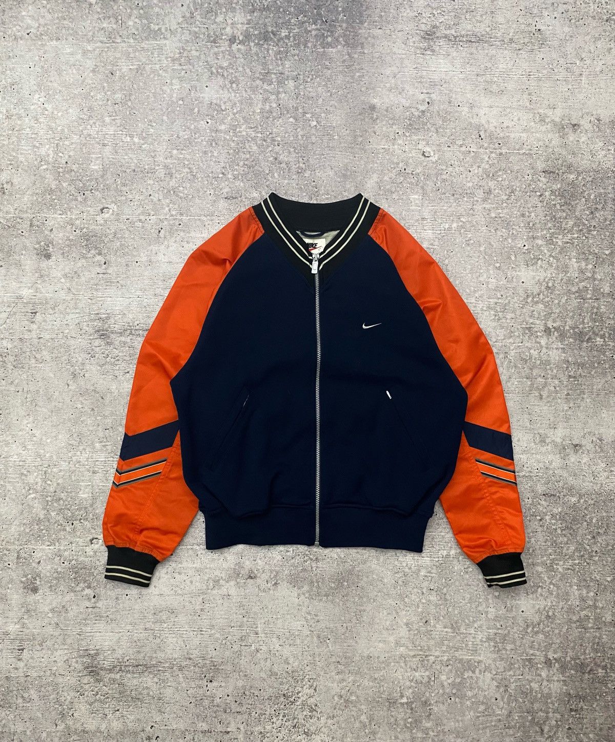 Nike × Vintage Nike 90’s rare vintage Bomber Jacket Size US M / EU 48-50 / 2 - 1 Thumbnail