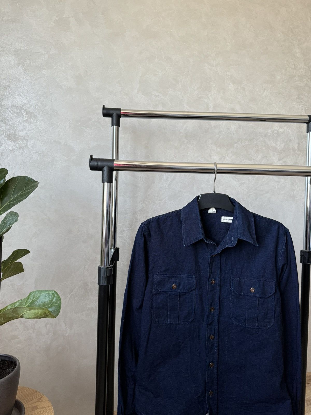 Indigofera Indigofera Blue Button Up Shirt Size US S / EU 44-46 / 1 - 1 Thumbnail