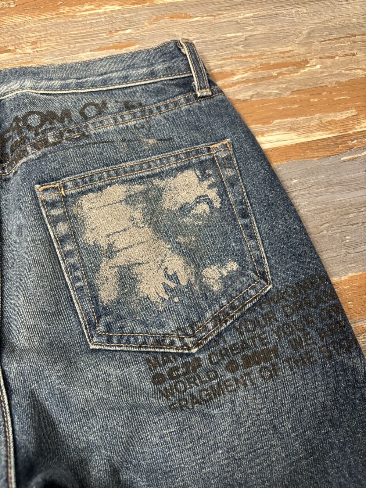 Fragment Design × Travis Scott Cactus Jack Fragment Jeans Size US 30 / EU 46 - 4 Thumbnail