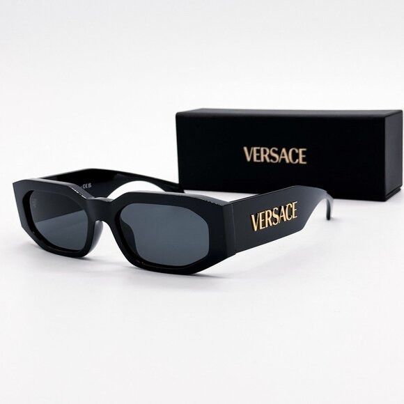 Versace NEW VERSACE SUNGLASSES VE4489U GB1/87 BLACK WOMEN EYEWEAR Size ONE SIZE - 1 Thumbnail