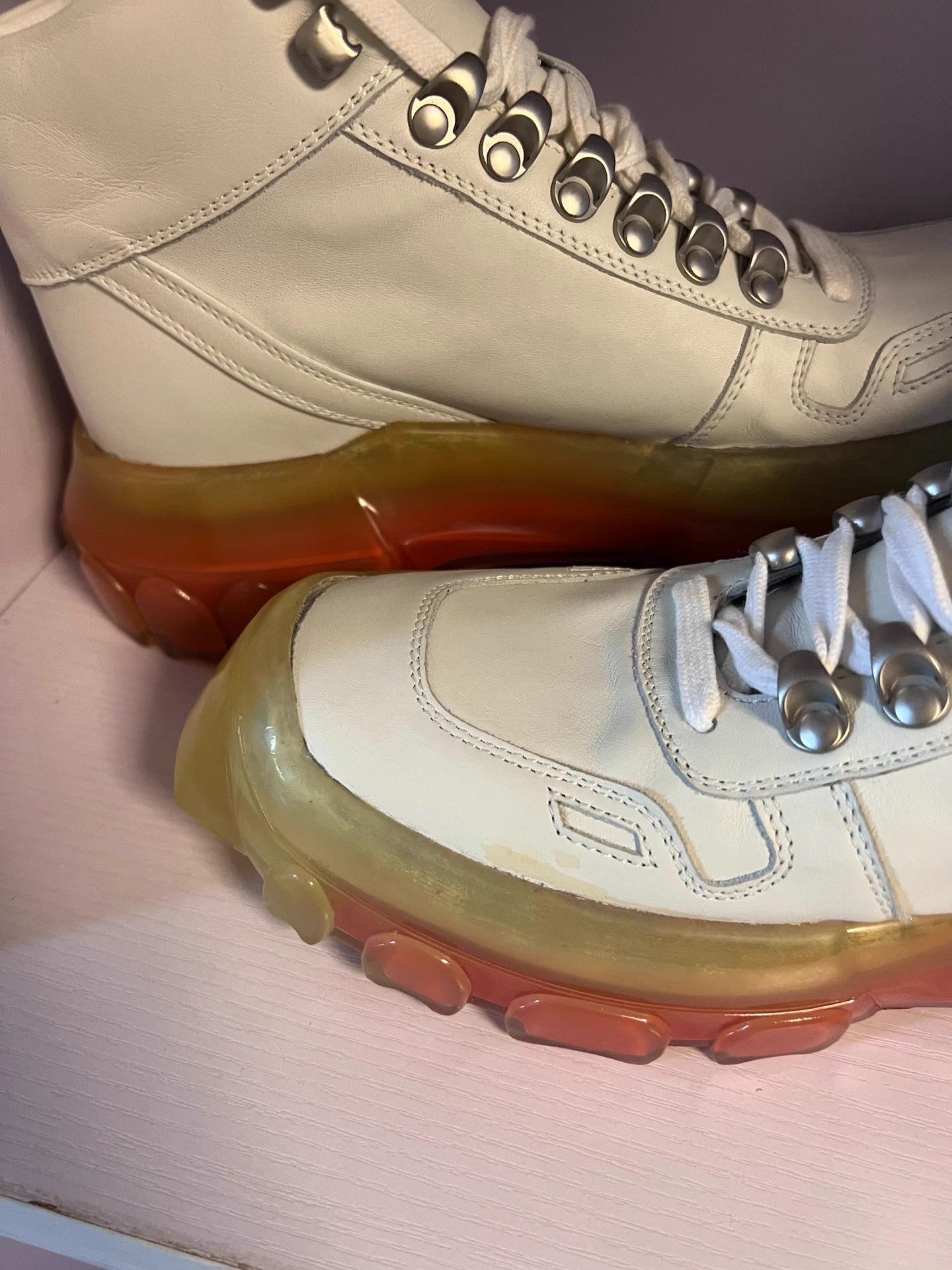 Rick Owens Rickowens Rainbow Leather Military Boots Size US 8 / EU 41 - 8 Thumbnail