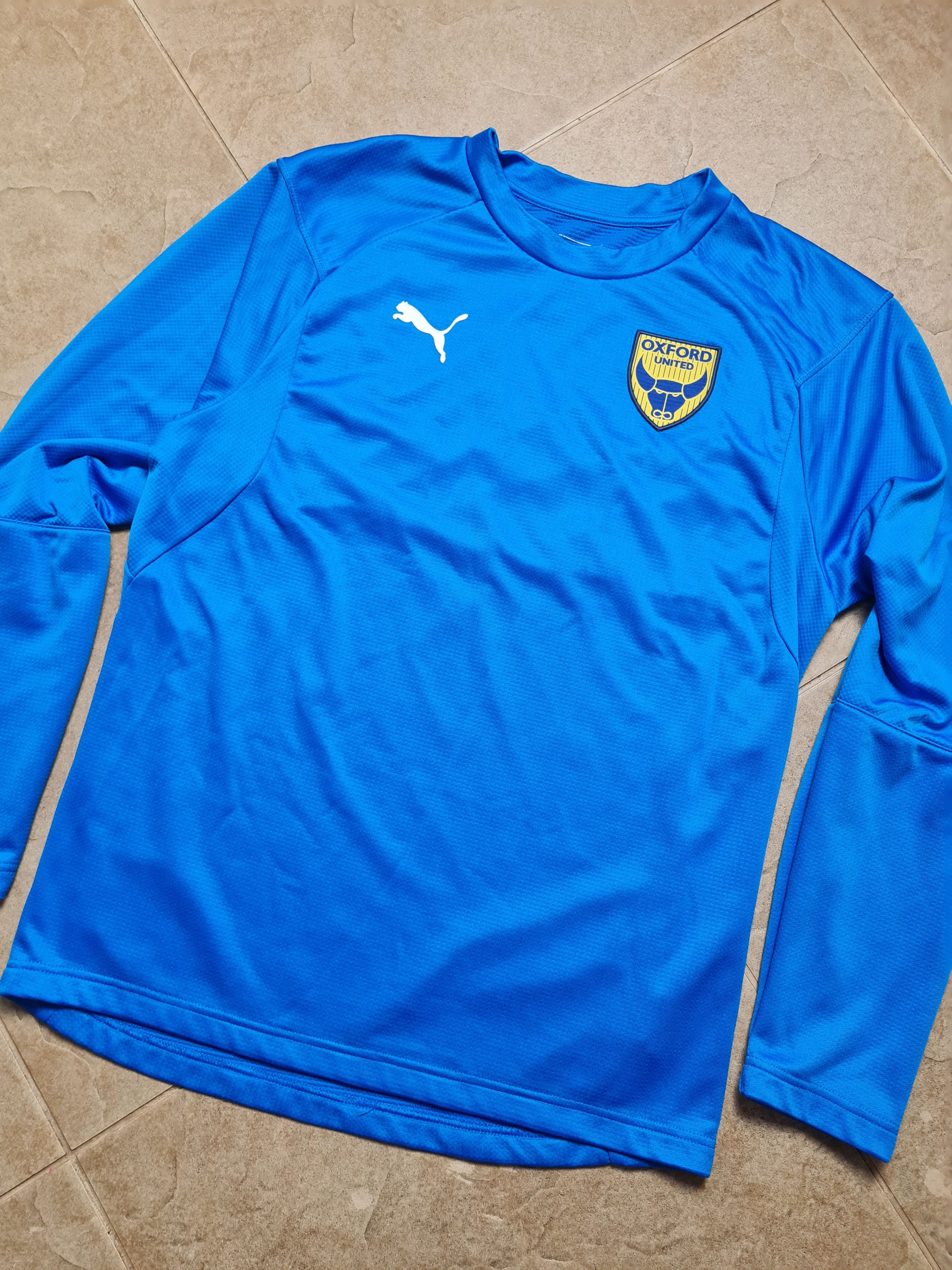 Puma Oxford United Training Top Soccer Shirt Puma Long Sleeve Size US M / EU 48-50 / 2 - 4 Thumbnail
