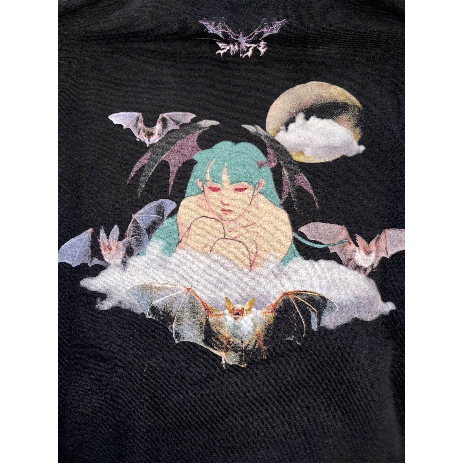 Band Tees × Japanese Brand Anime Succubicity Hoodie Black L 24x26 Heavyweight Succubis Size US L / EU 52-54 / 3 - 5 Thumbnail
