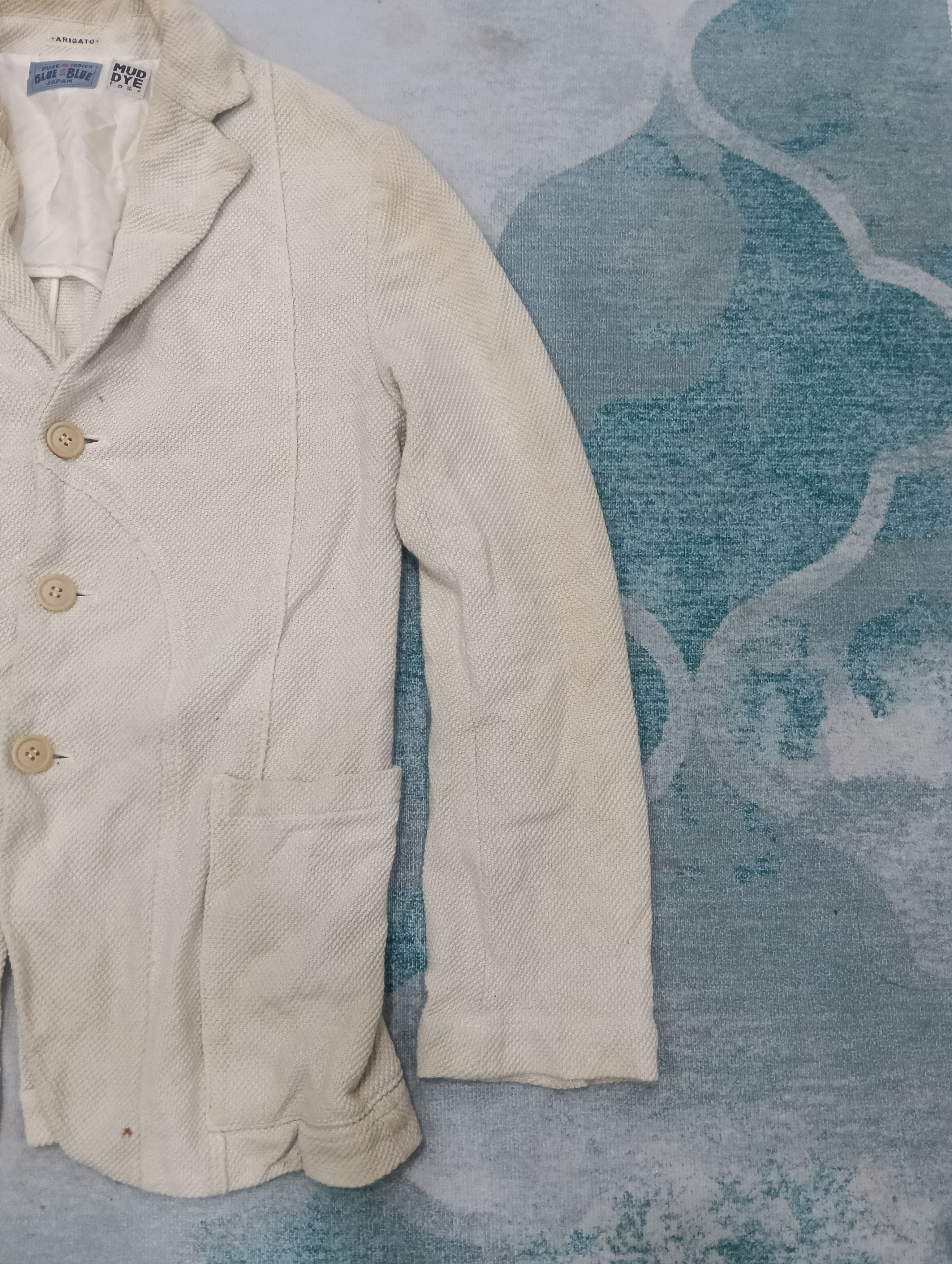 Blue Blue Japan × Japanese Brand Blue Blue Pure Indigo Mud Dye Japan Like Blazer Size US M / EU 48-50 / 2 - 4 Thumbnail