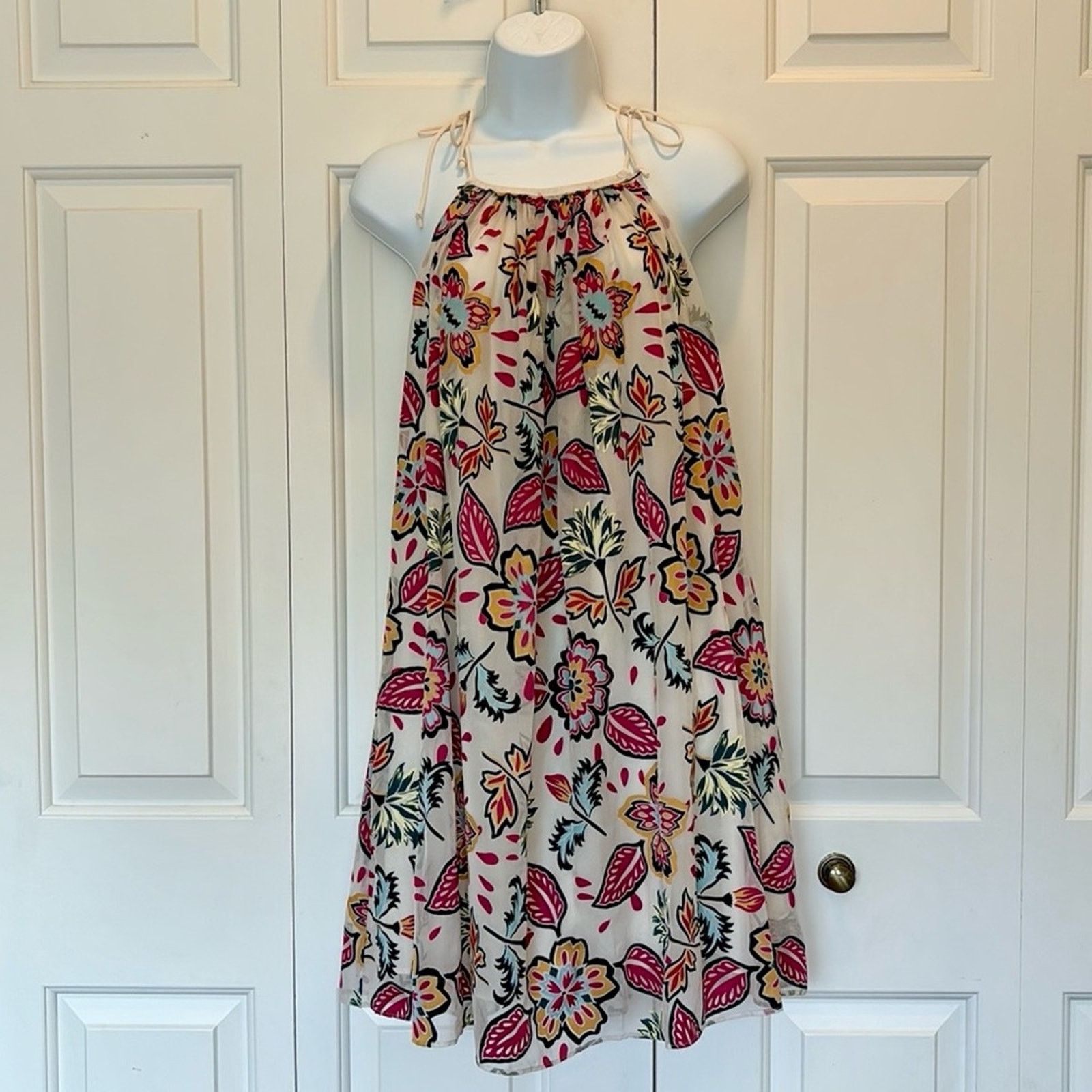 Rag & Bone Rag & Bone Bailey Mini Dress White Floral Size S Size S / US 4 / IT 40 - 9 Thumbnail