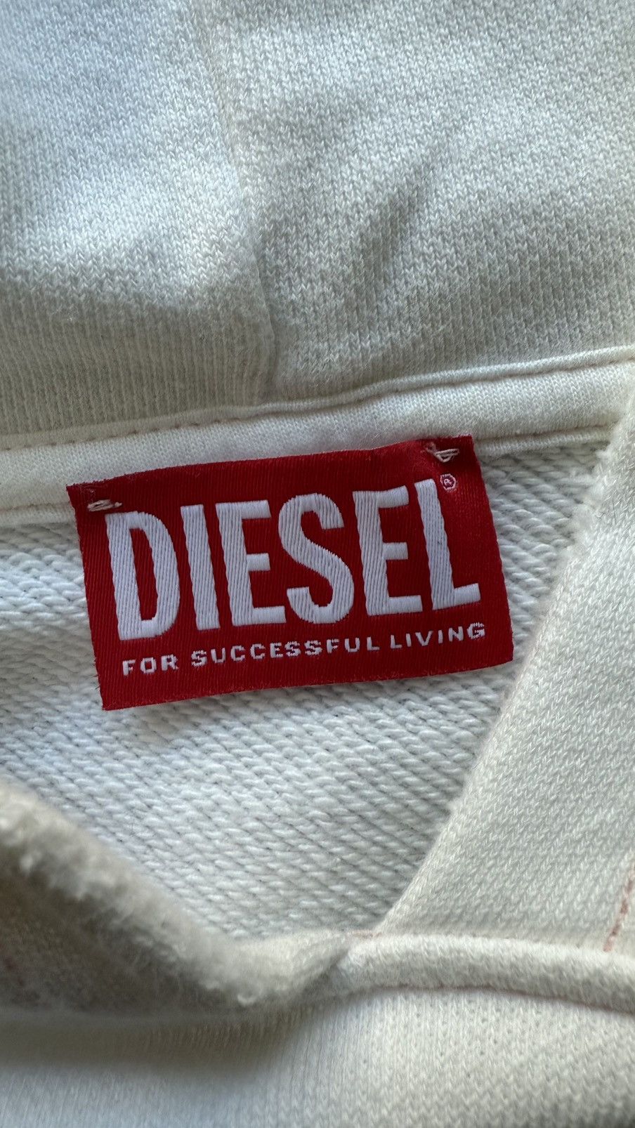 Diesel Diesel S-Boxt-Hood-N4 White Hoodie Size US XL / EU 56 / 4 - 4 Thumbnail