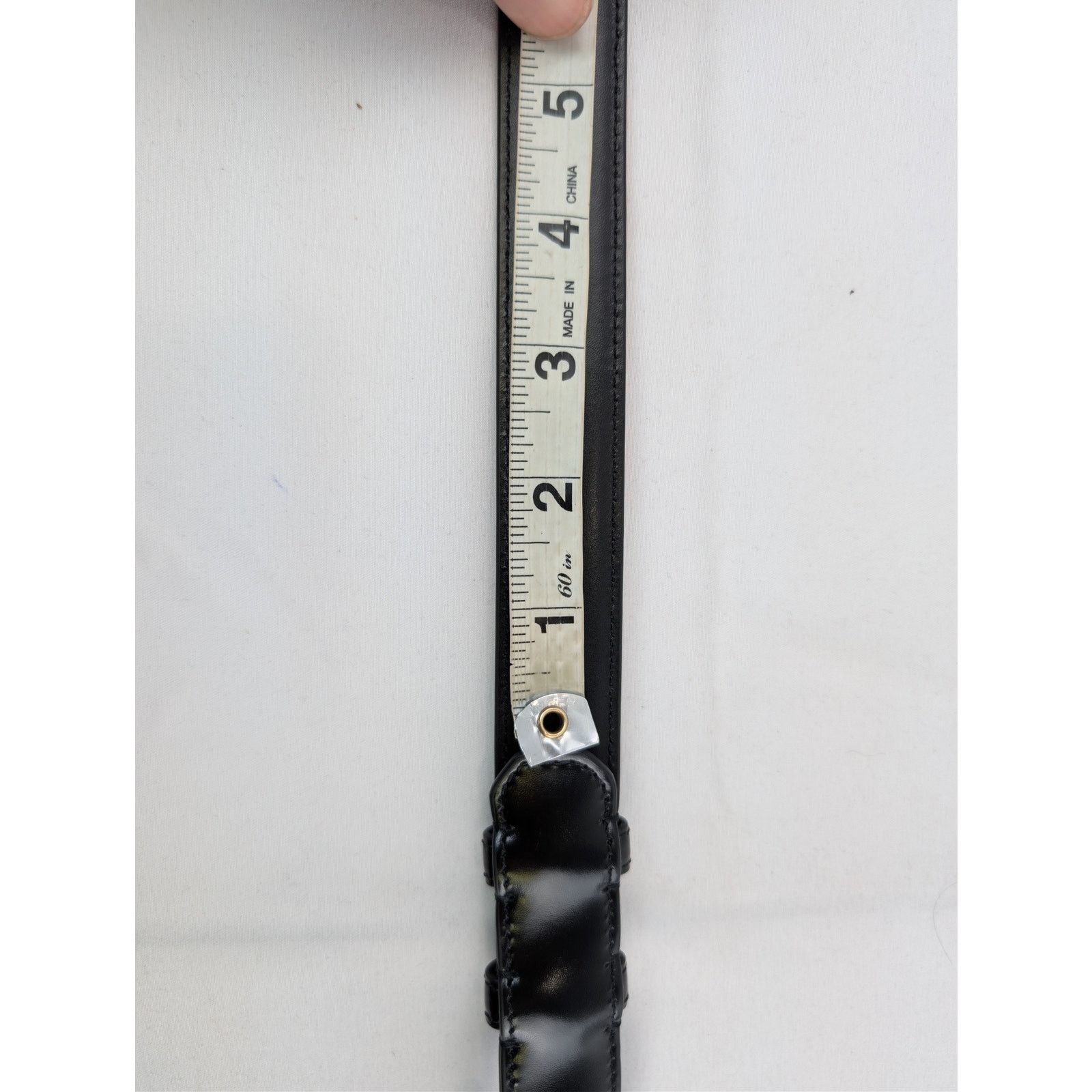 Celine o1rshd1 Size: 90 / BC-14 25MM Belt in Taurillon Leather Size 36 - 13 Thumbnail